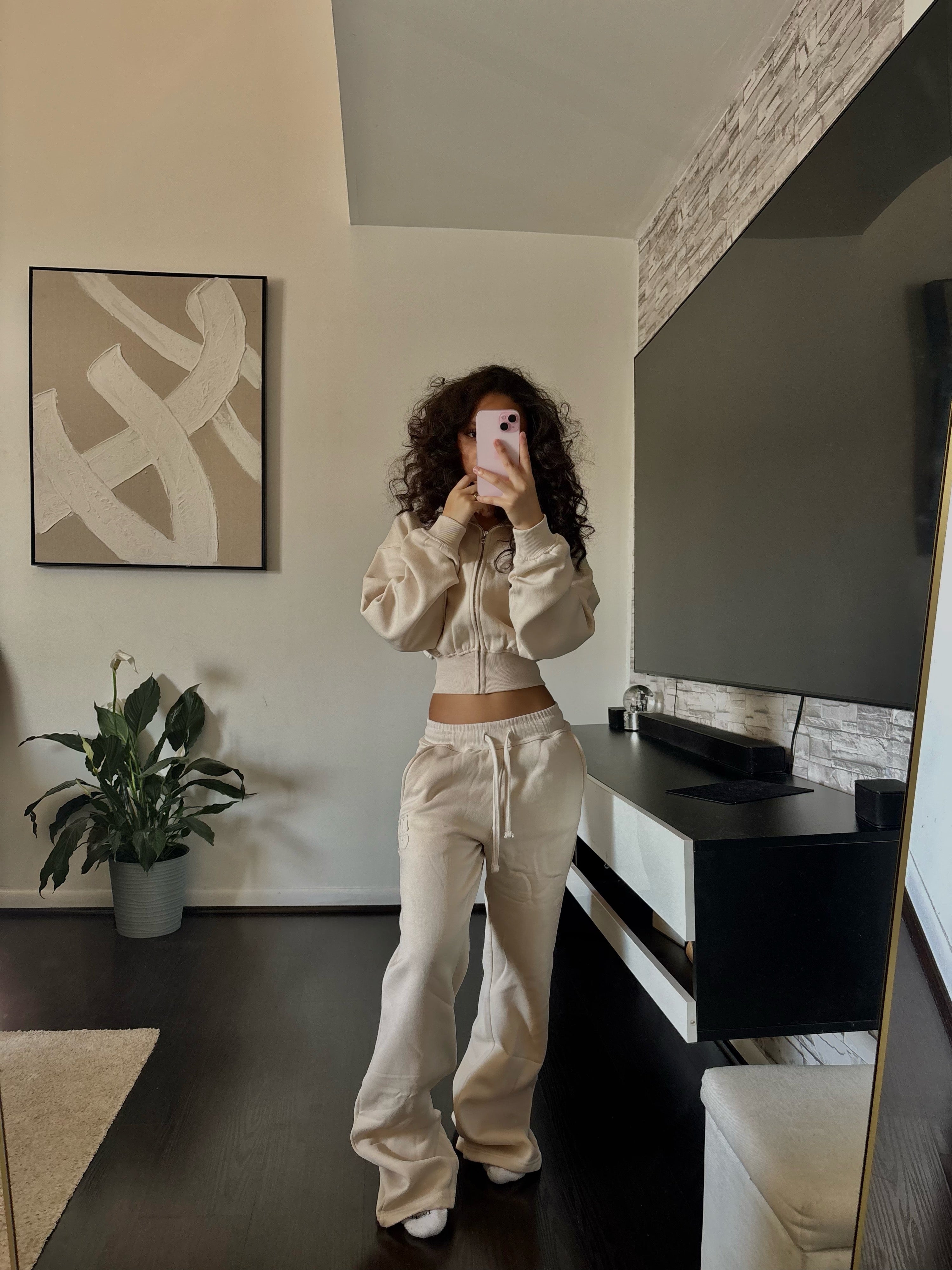 Cream Dream two piece set