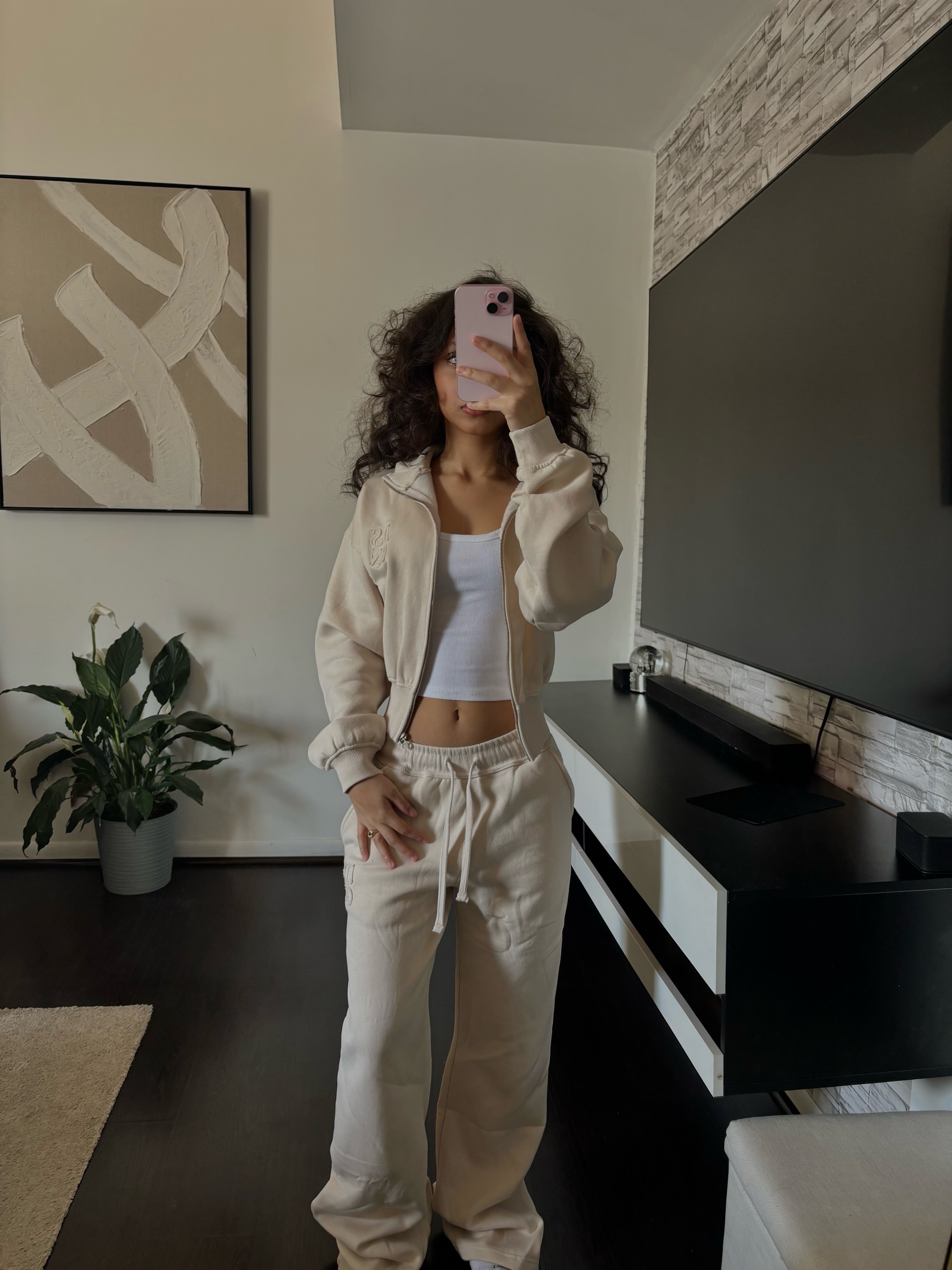 Cream Dream two piece set