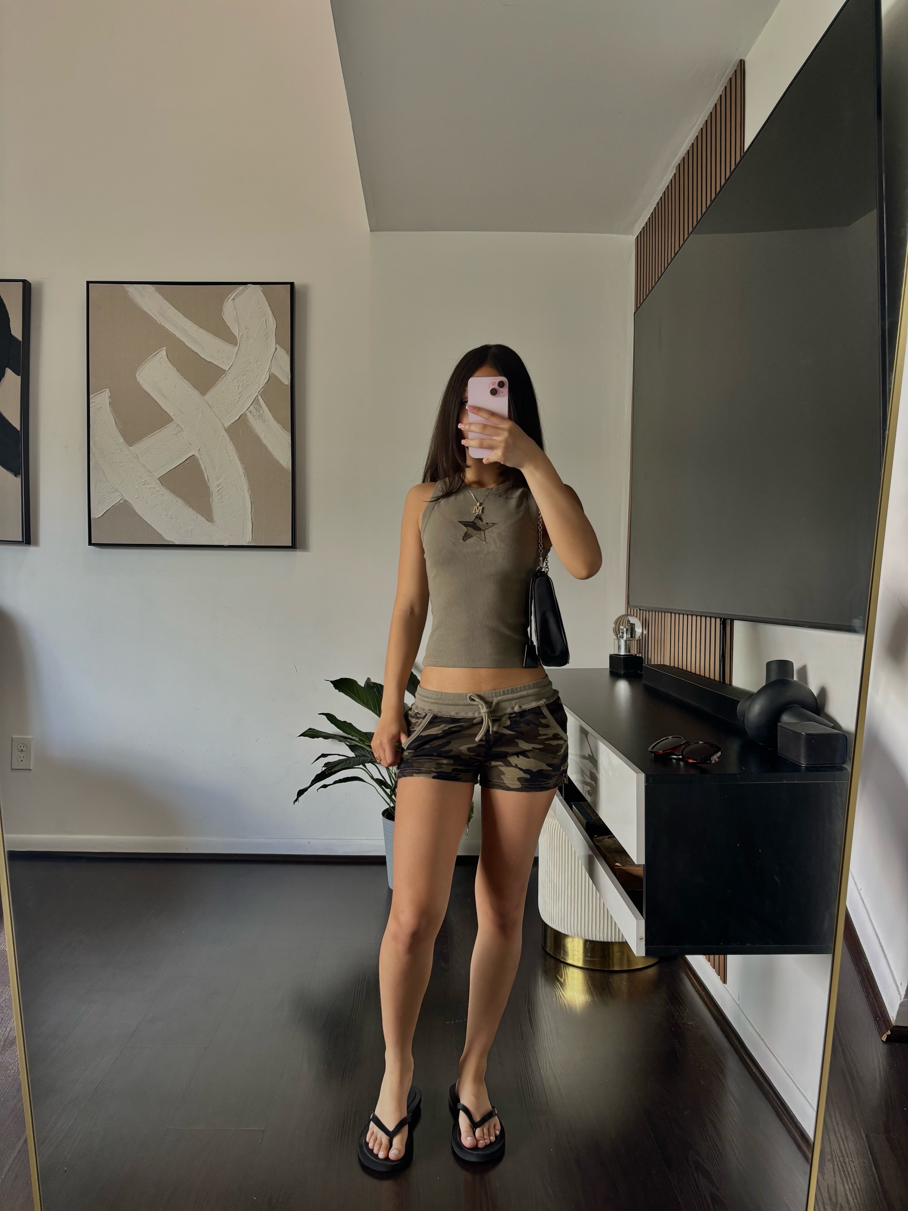camo two piece set