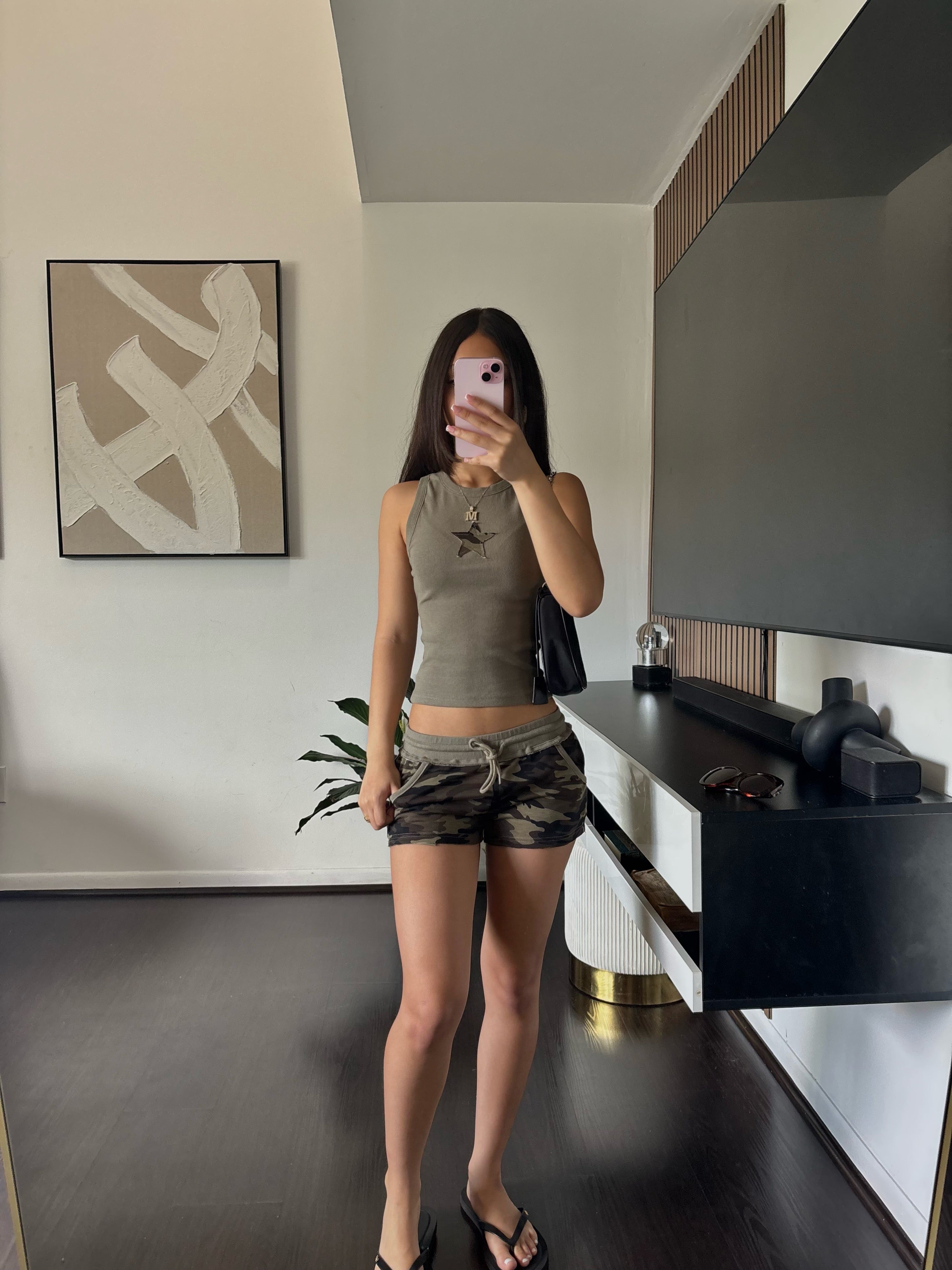 camo two piece set
