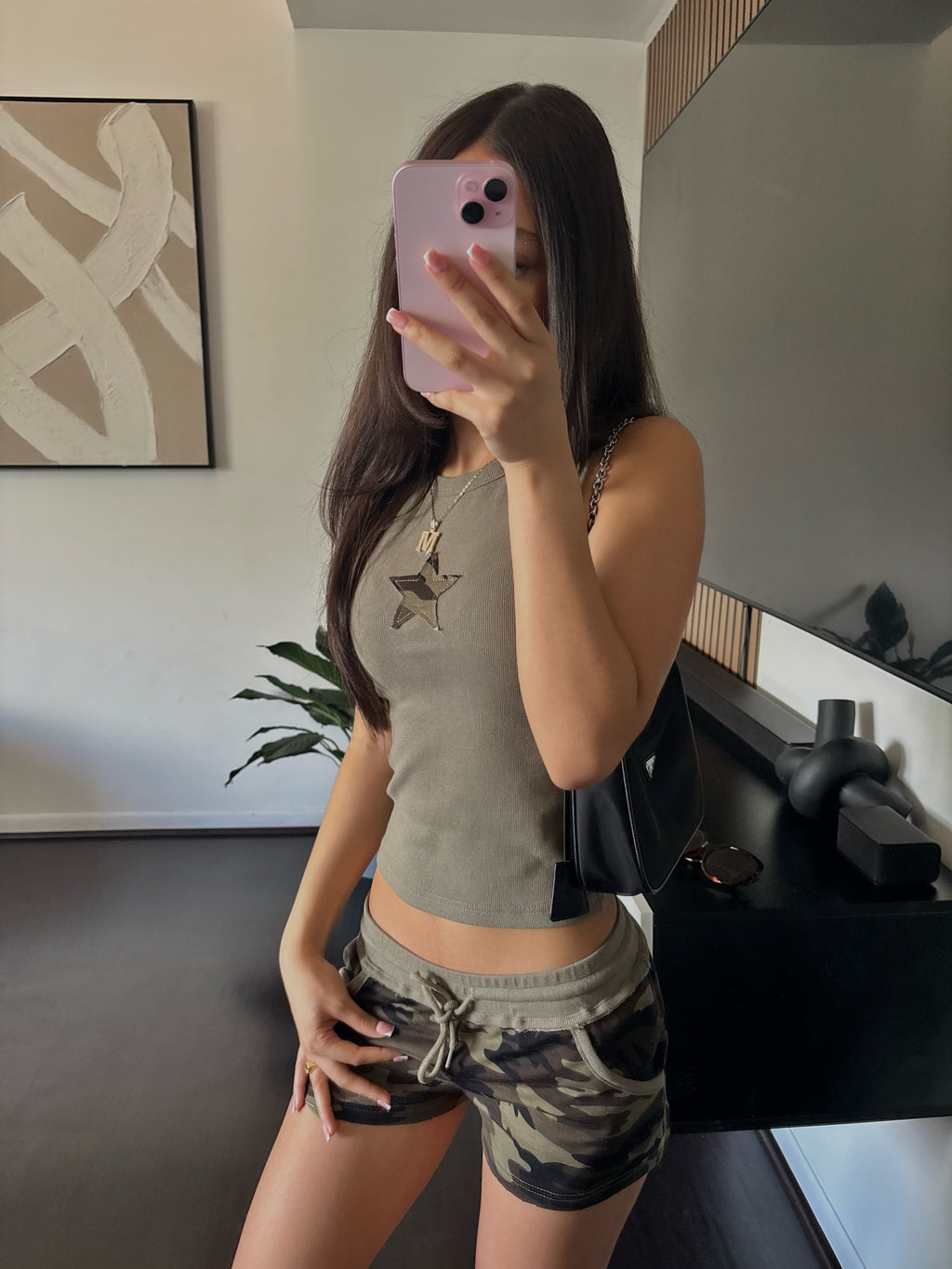 camo two piece set