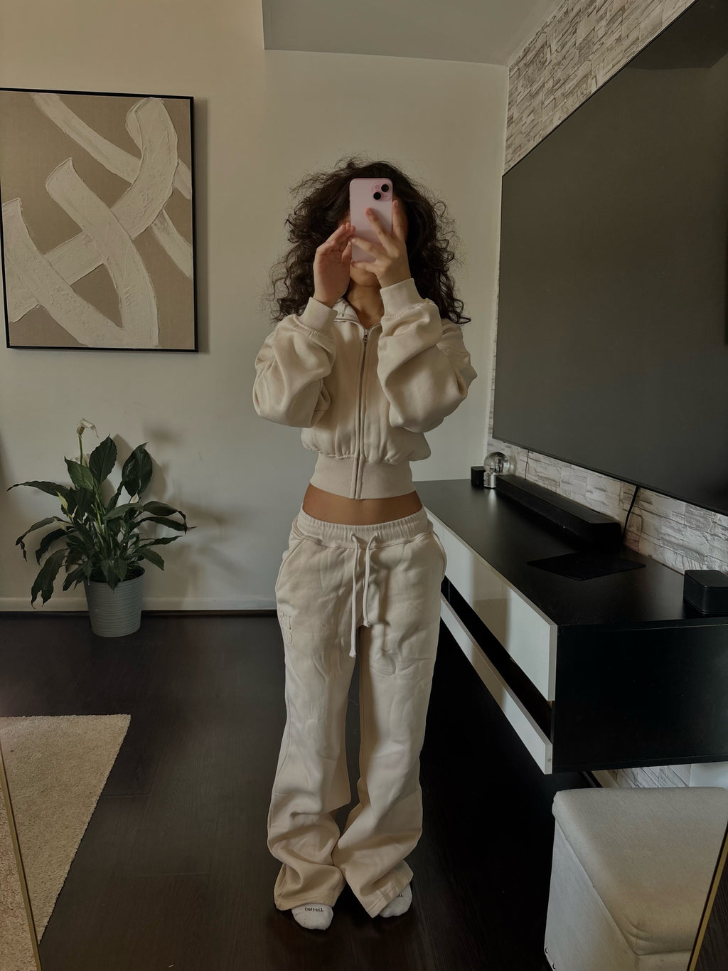 Cream Dream two piece set