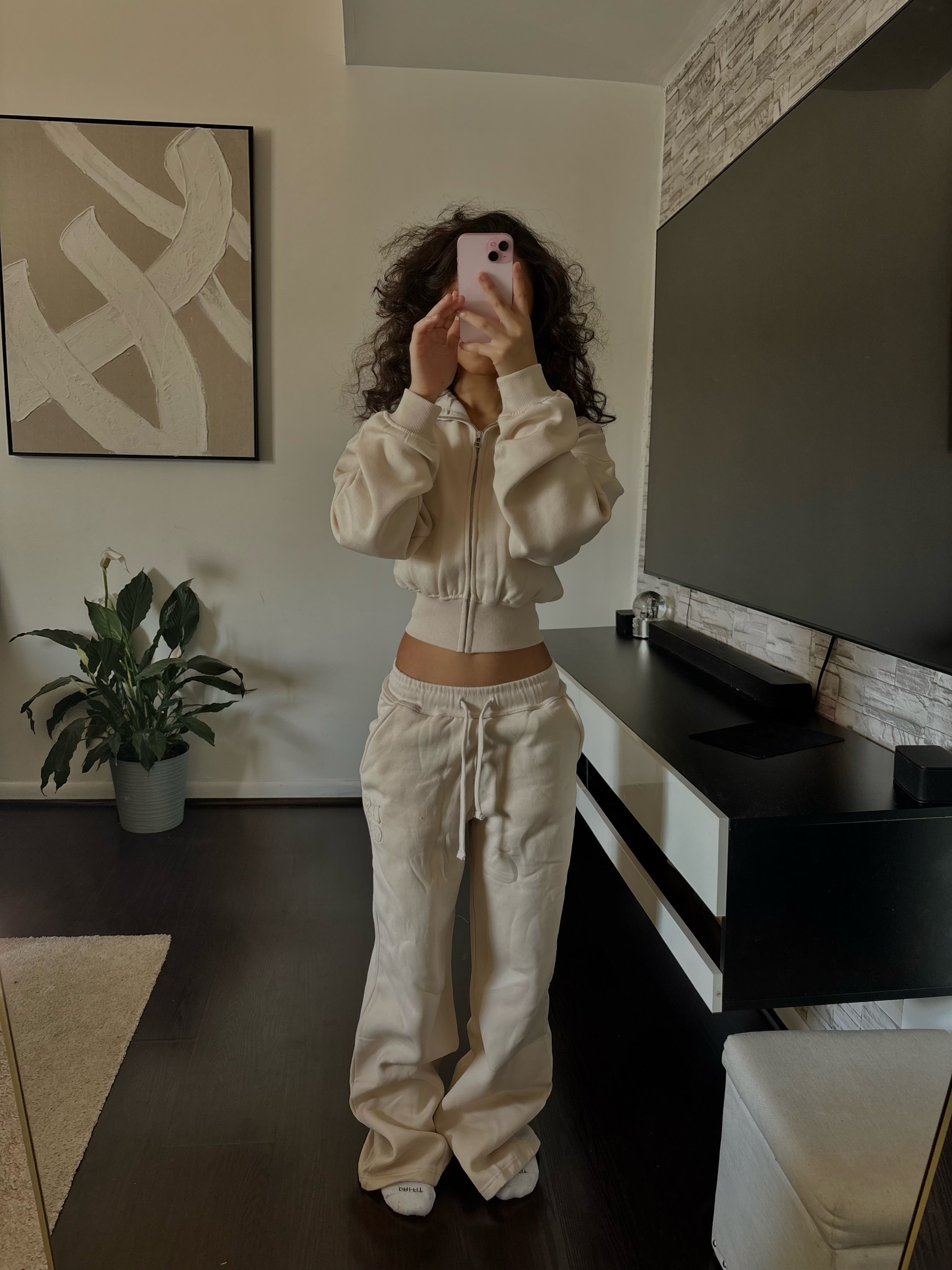 Cream Dream two piece set