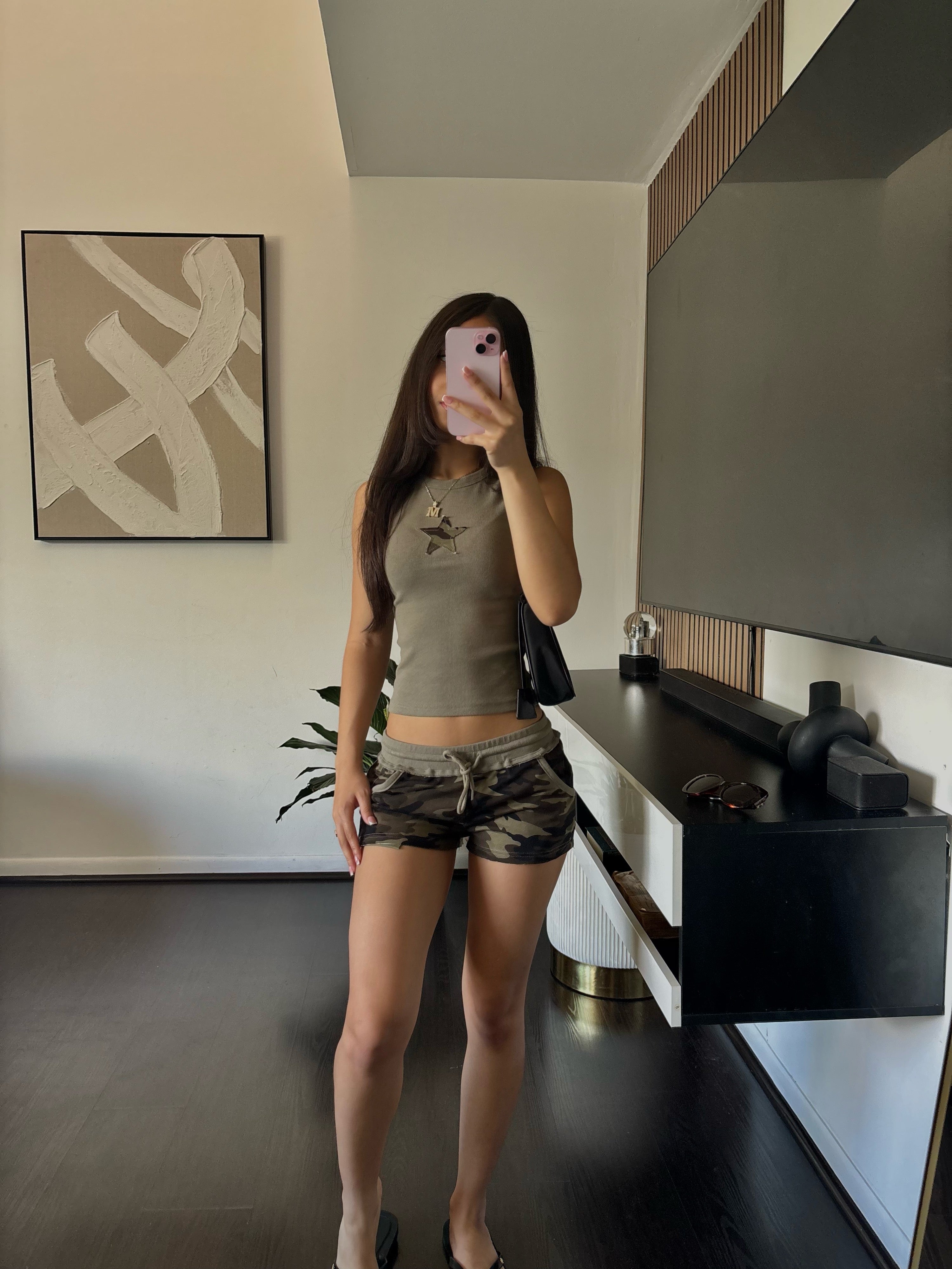 camo two piece set