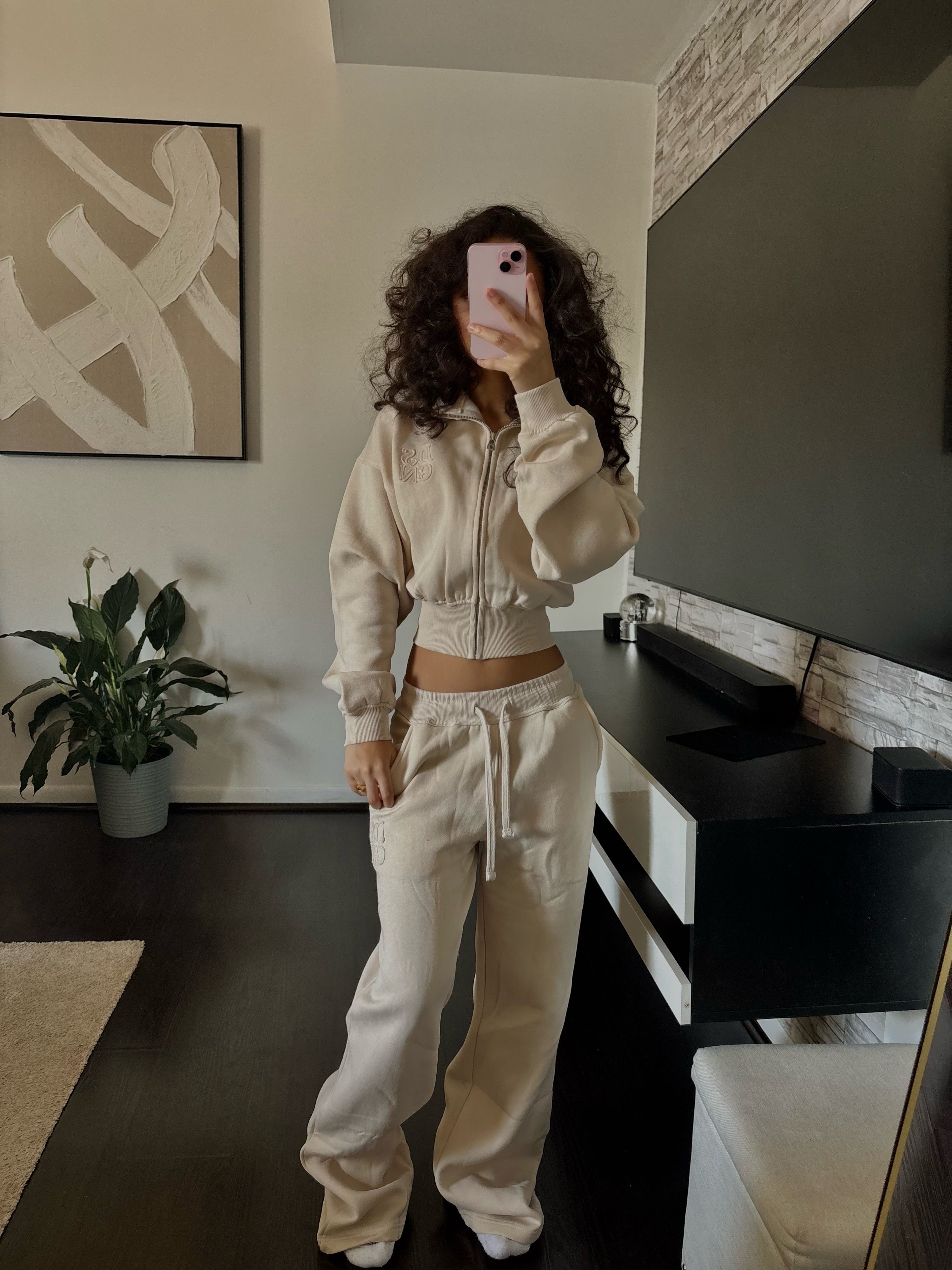 Cream Dream two piece set