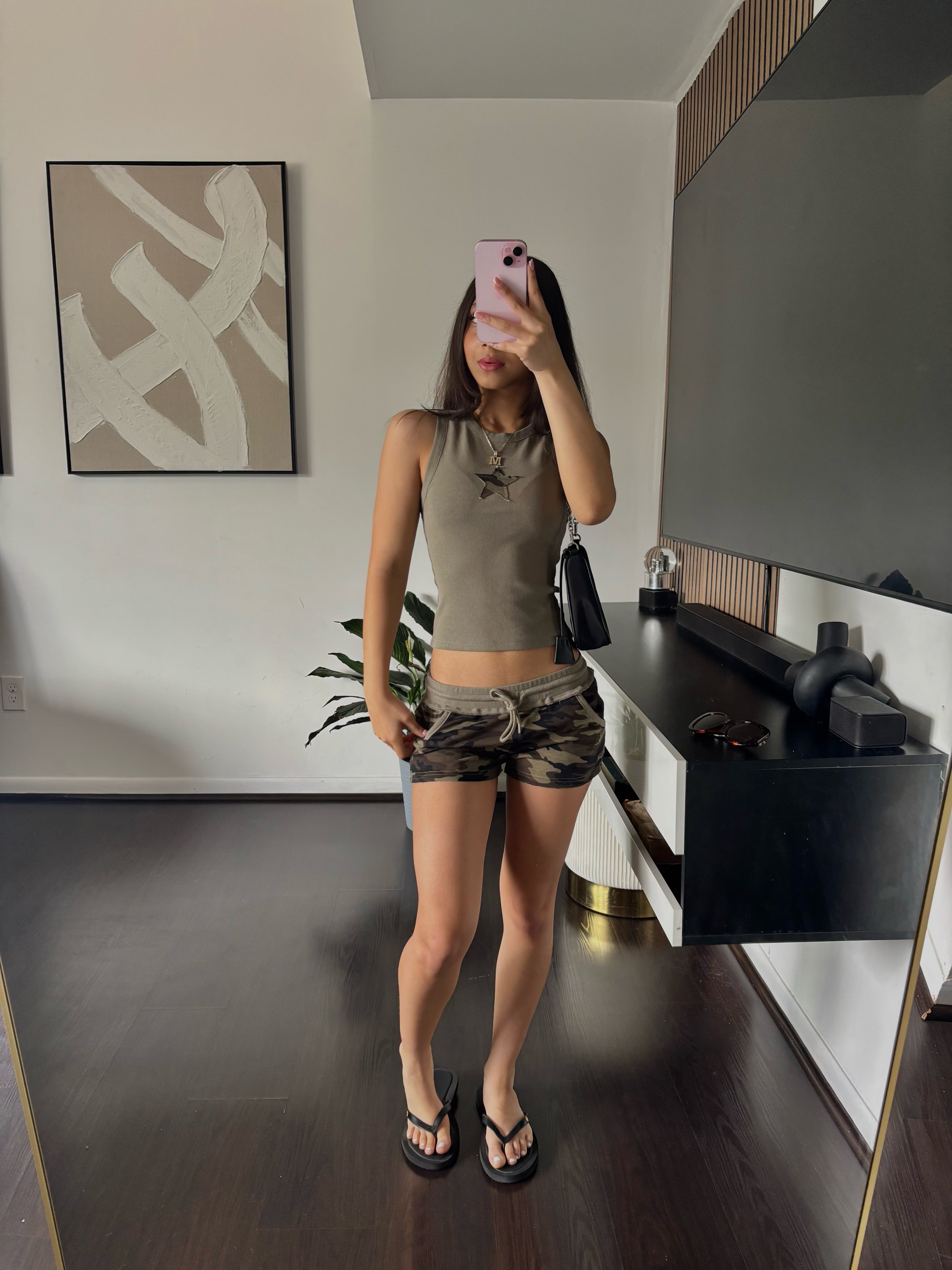 camo two piece set