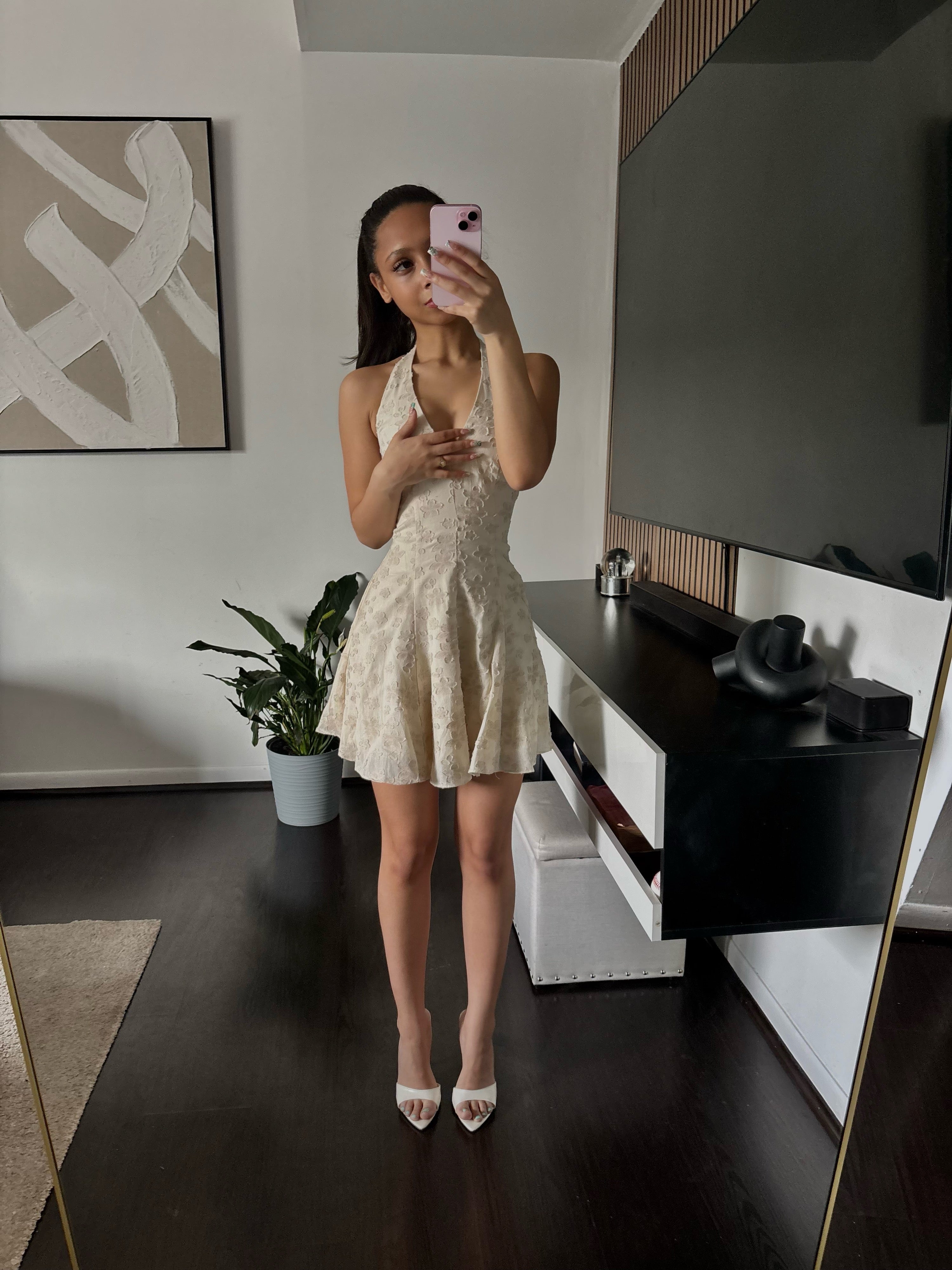 Beige Beauty Dress