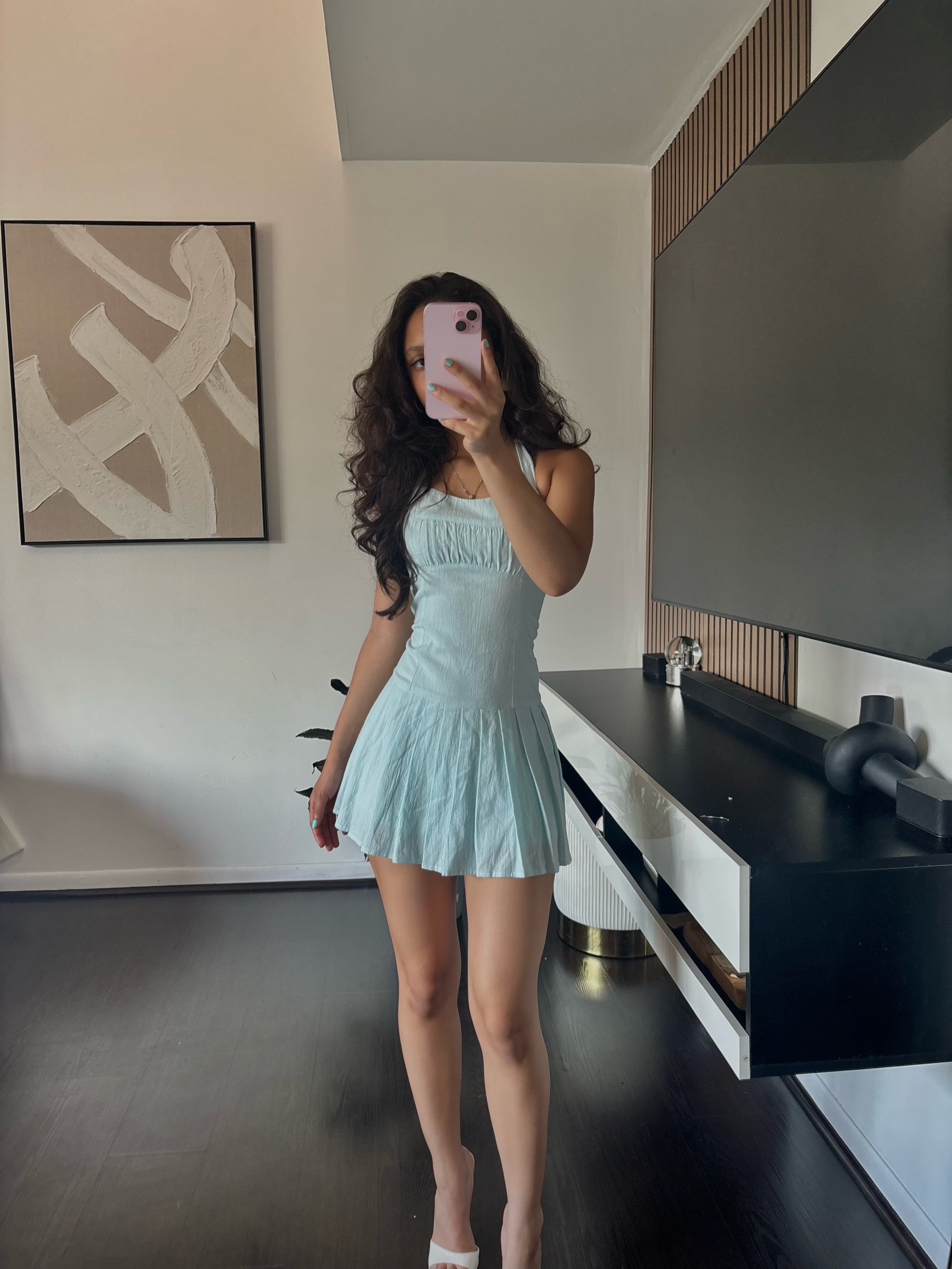 The Teal Serenity Dress