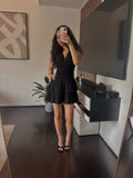 2000s black dress