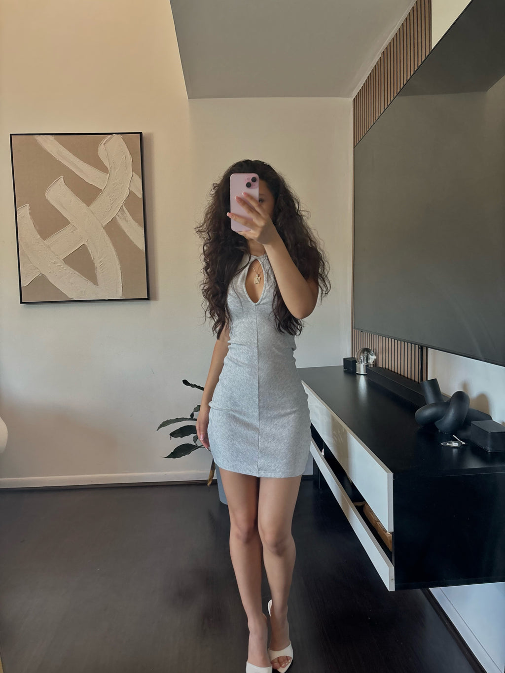 Hourglass grey Dream Dress