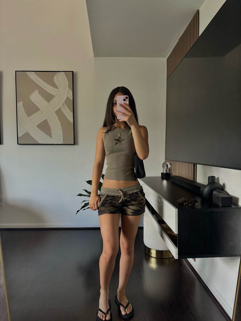 camo two piece set