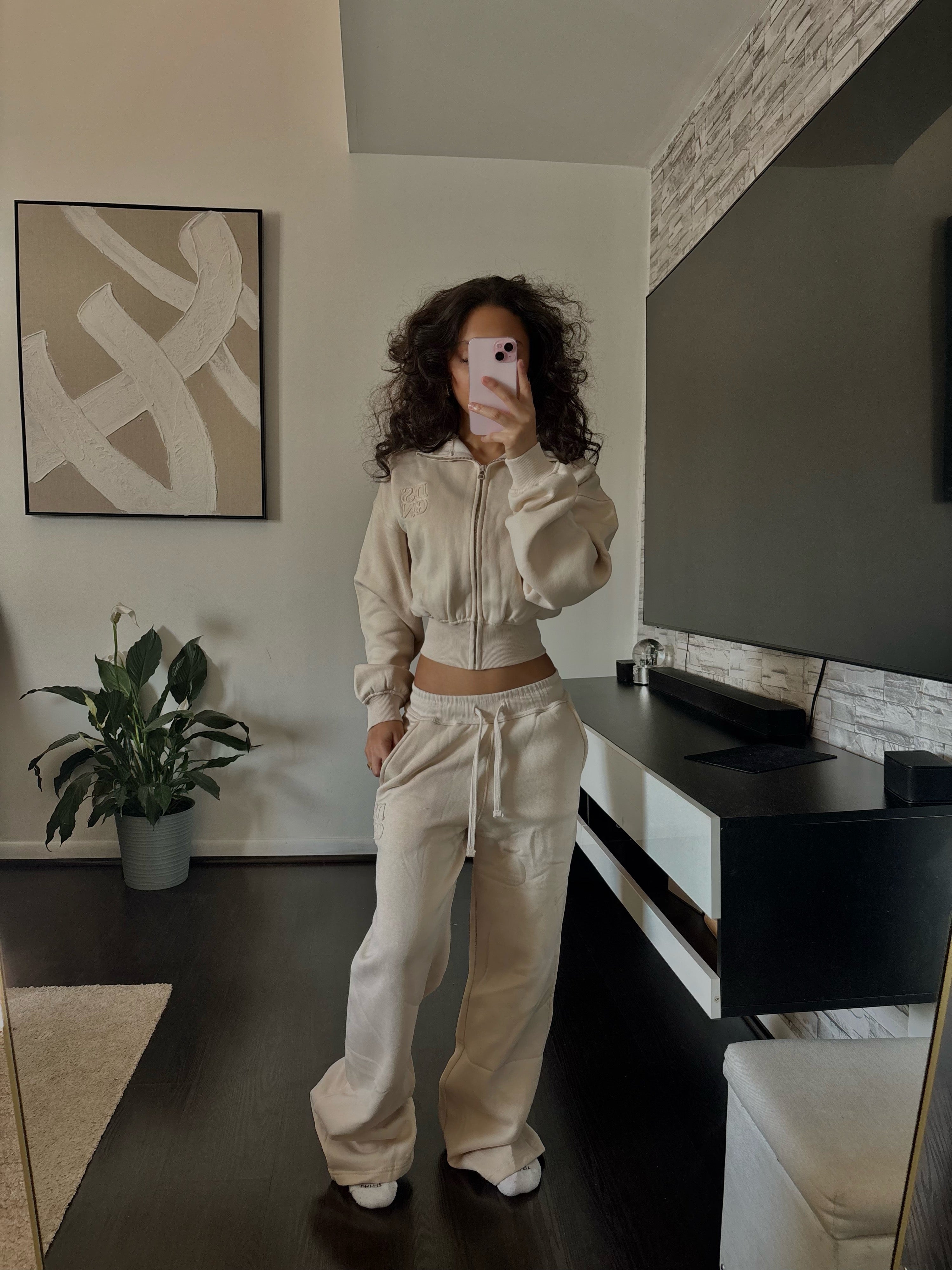 Cream Dream two piece set