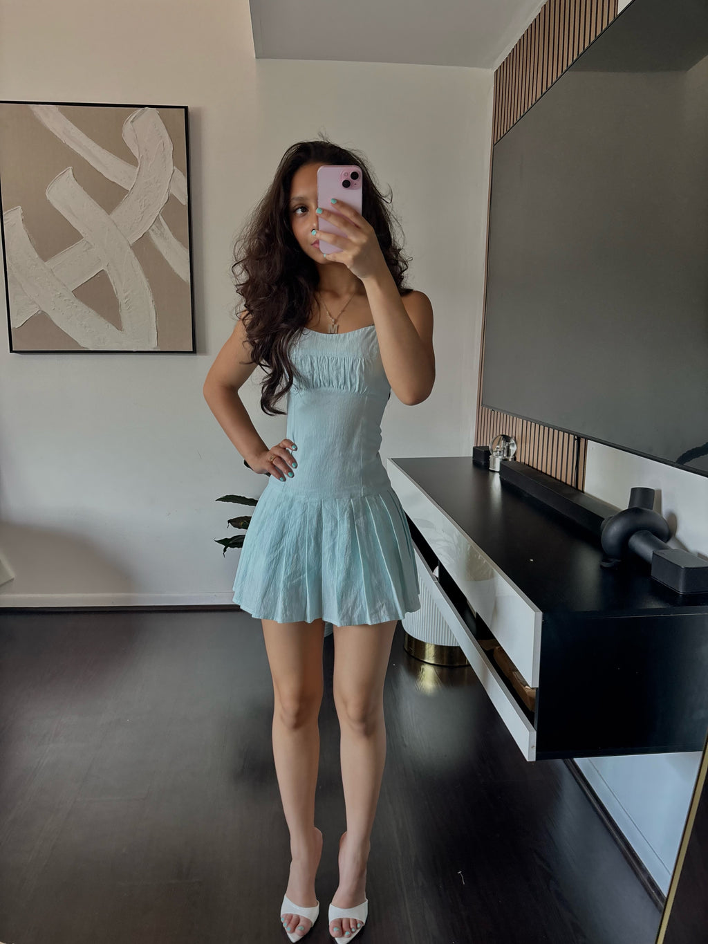 The Teal Serenity Dress