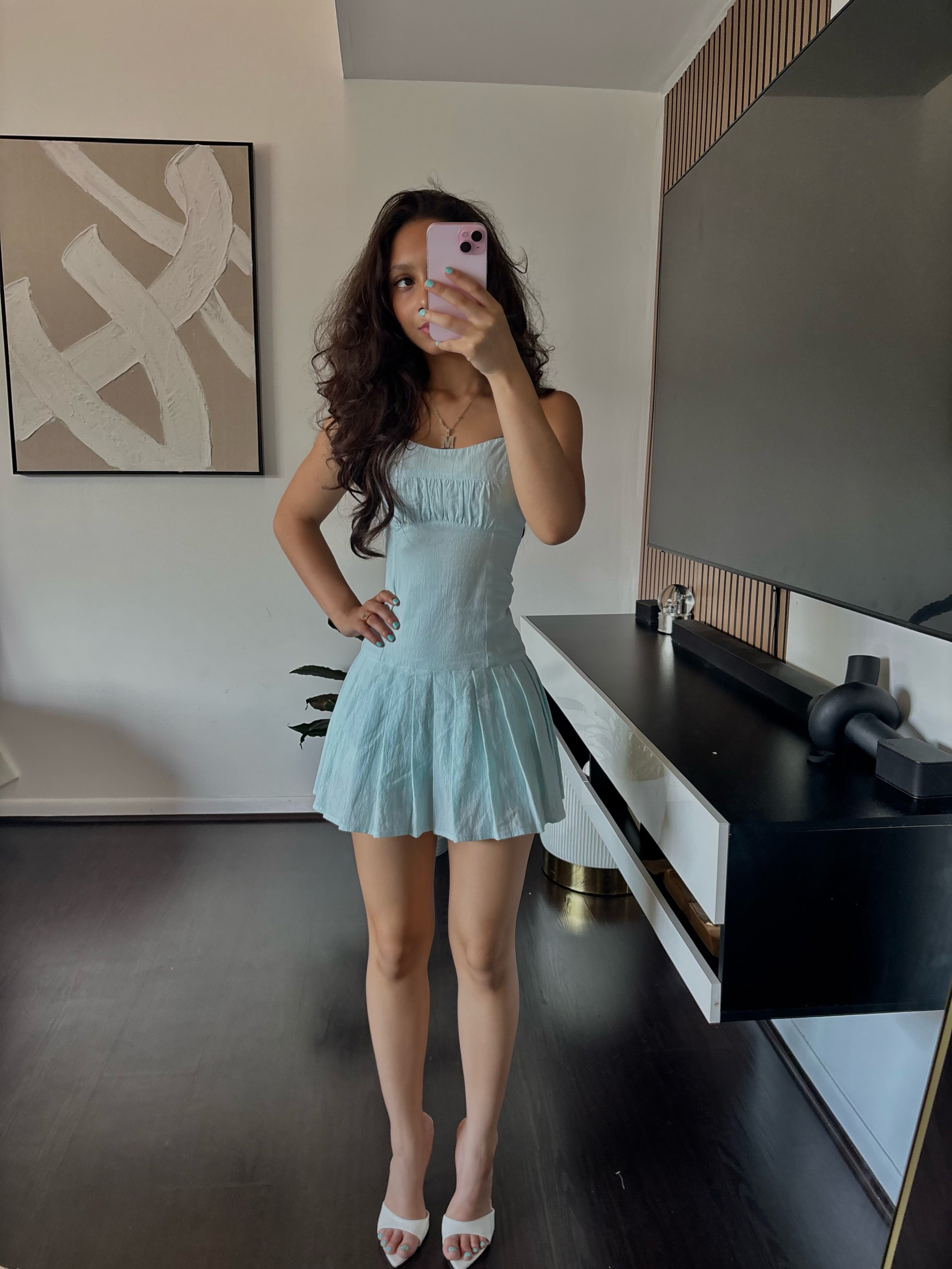 The Teal Serenity Dress