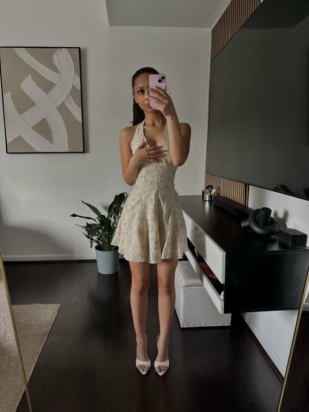 Beige Beauty Dress