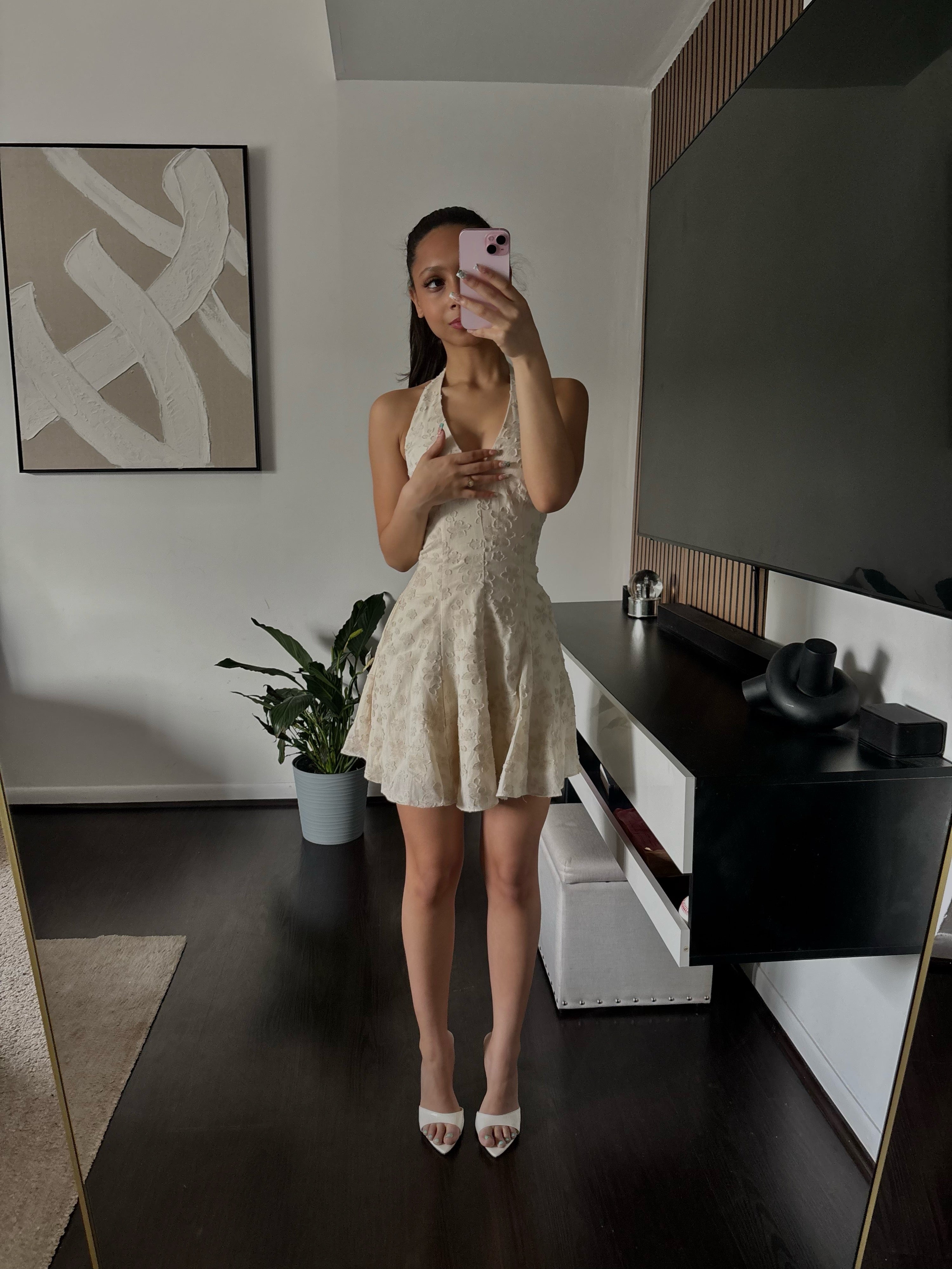 Beige Beauty Dress