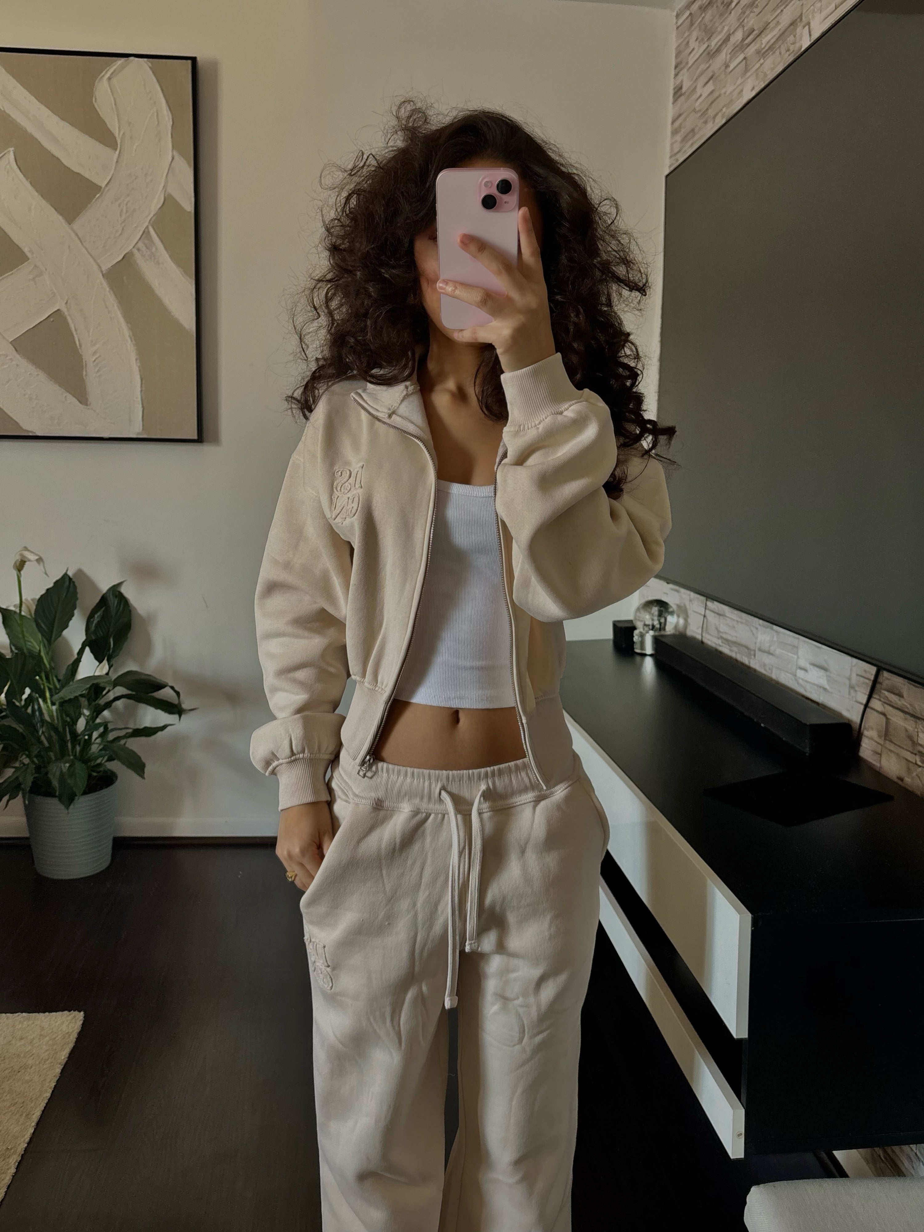 Cream Dream two piece set