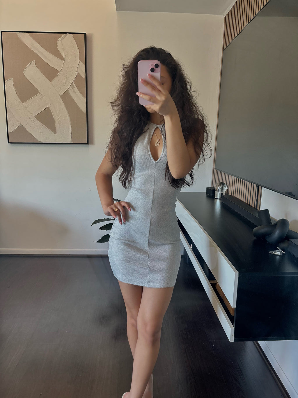 Hourglass grey Dream Dress