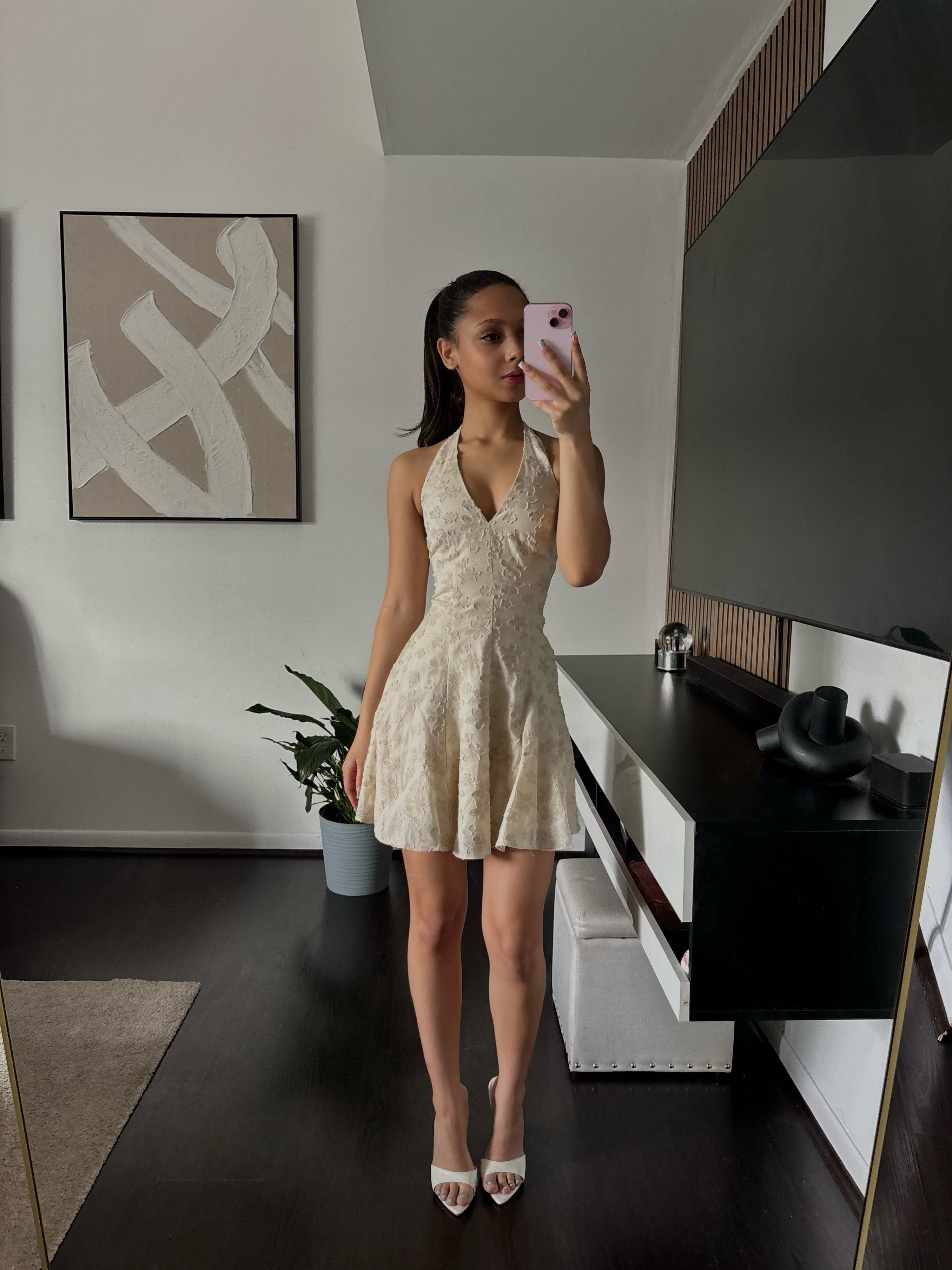 Beige Beauty Dress