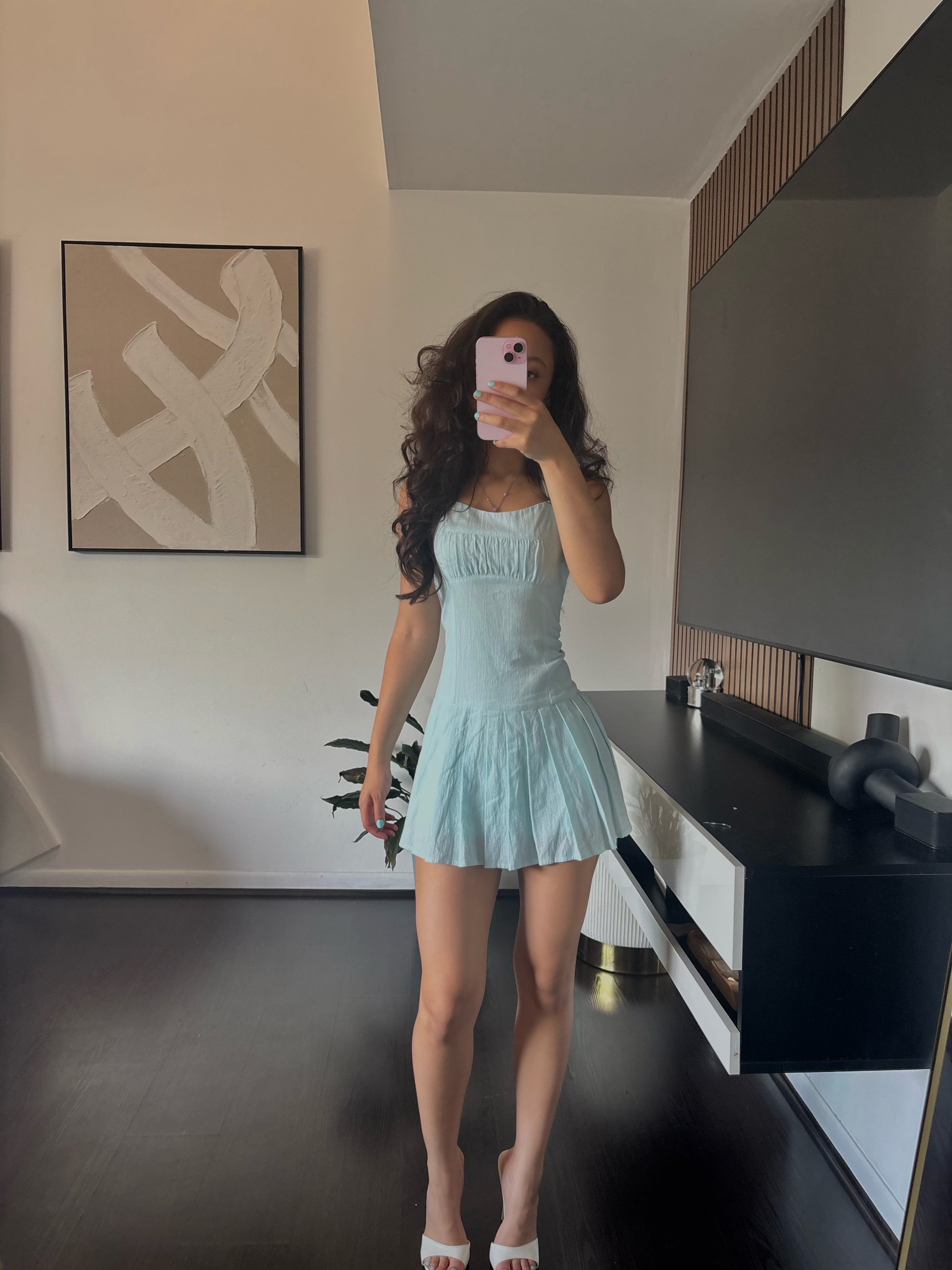 The Teal Serenity Dress