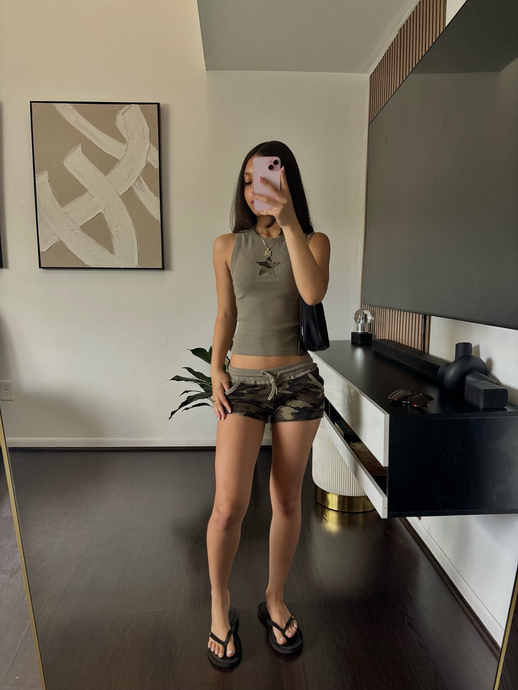 camo two piece set