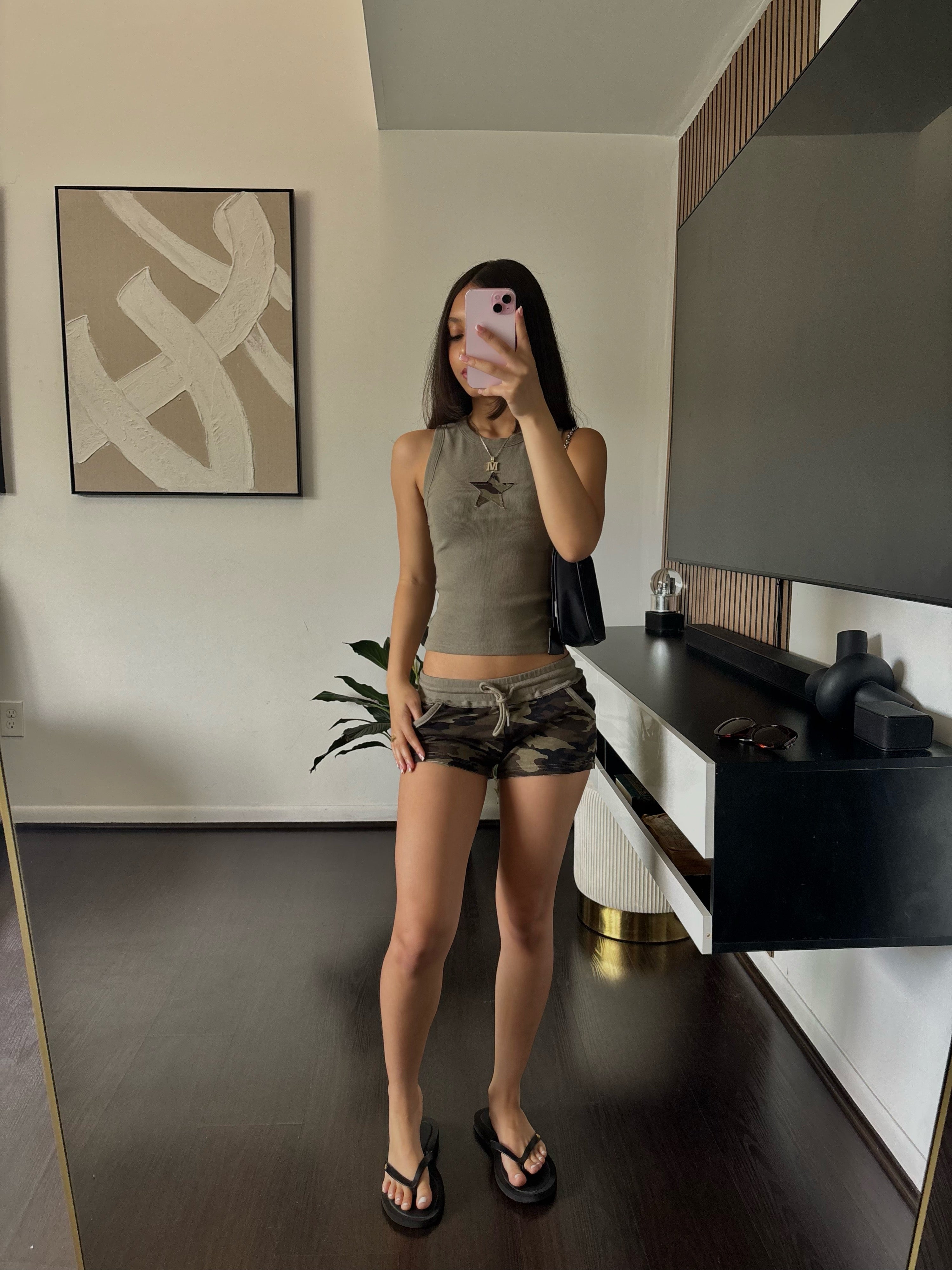 camo two piece set