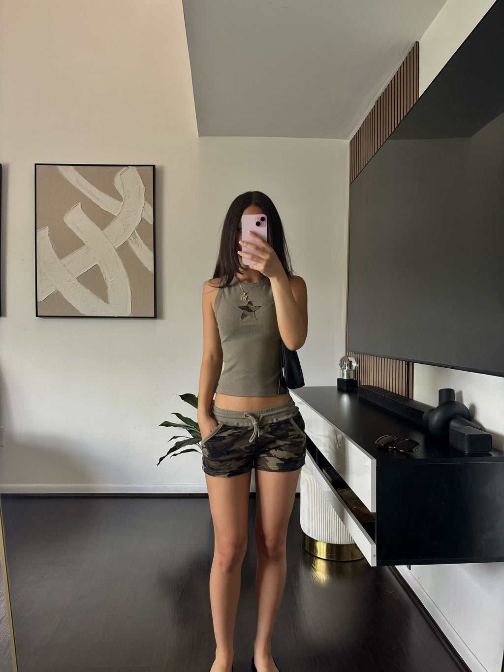 camo two piece set