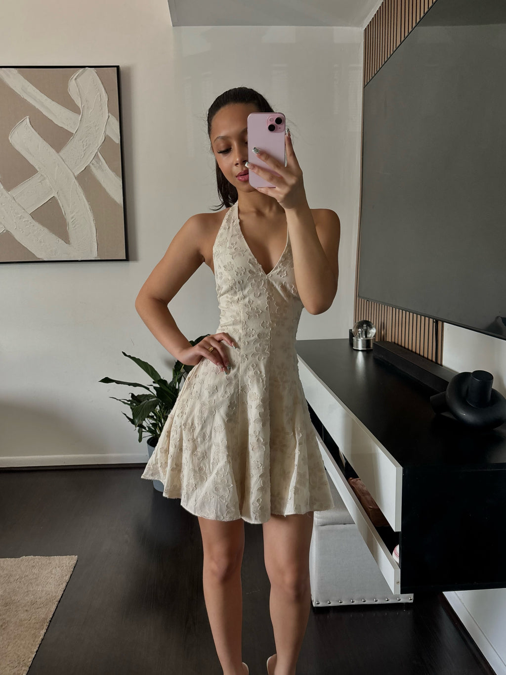 Beige Beauty Dress