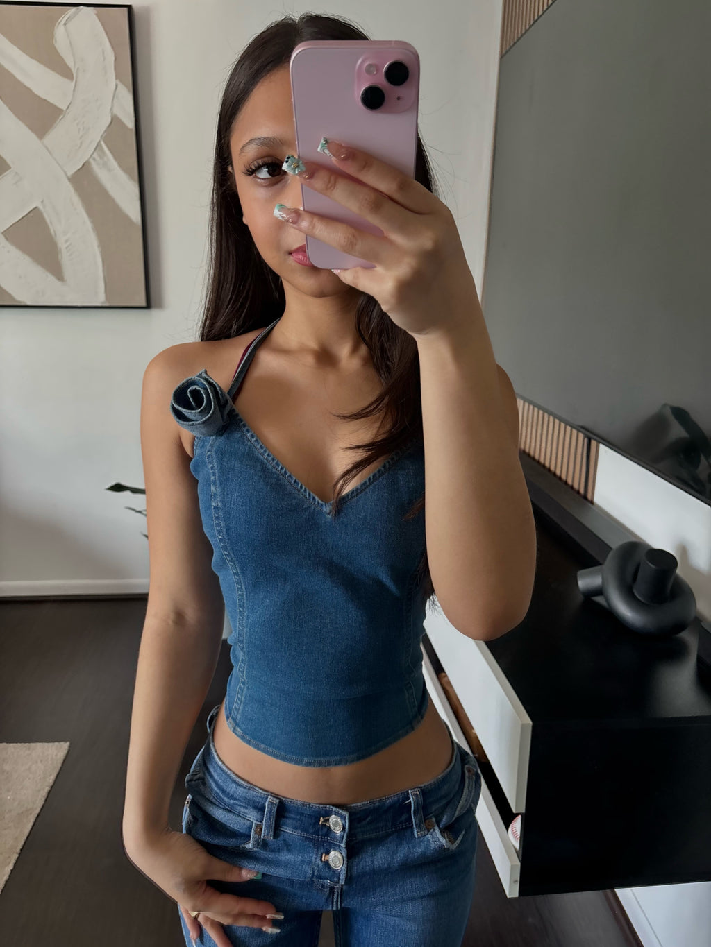 Denim Dream Top
