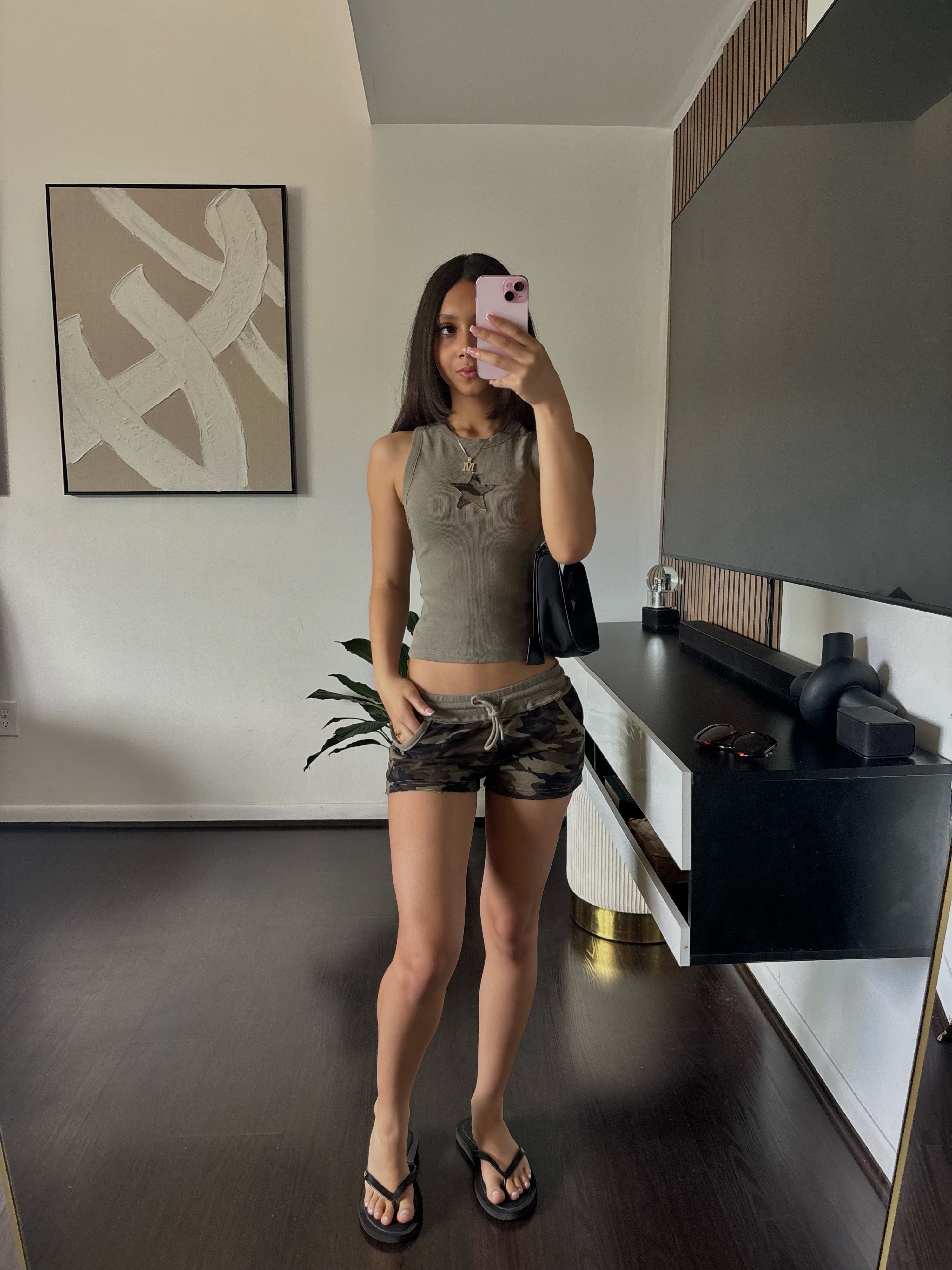 camo two piece set
