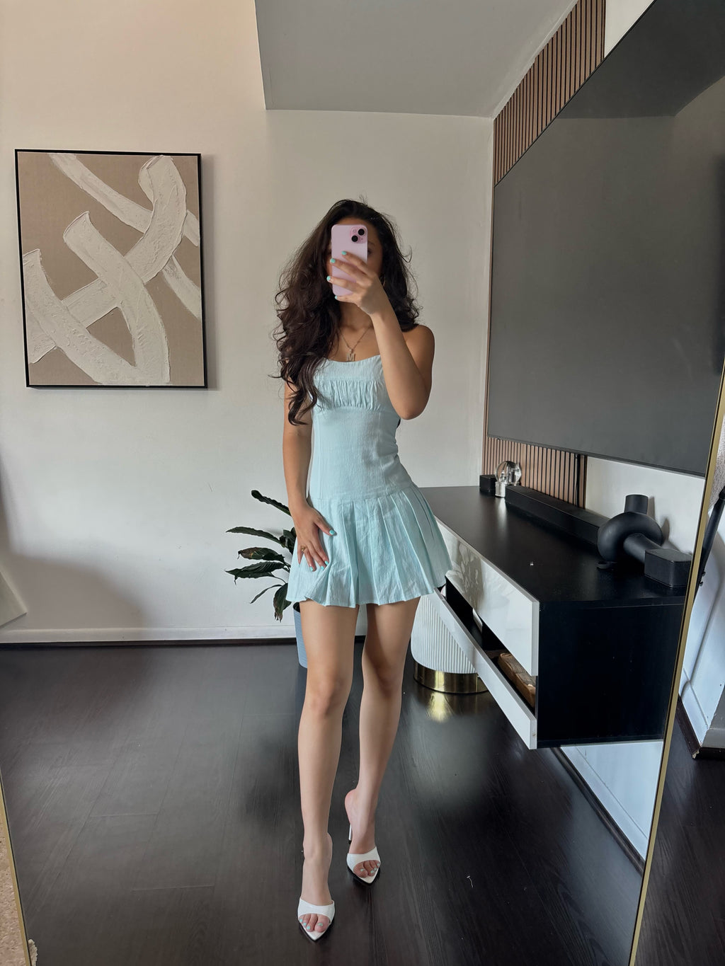 The Teal Serenity Dress