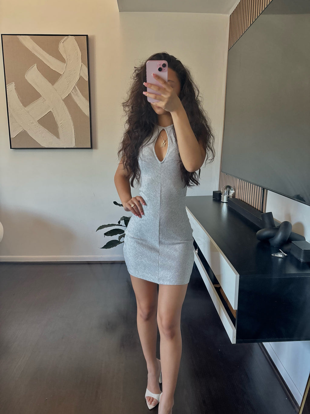 Hourglass grey Dream Dress