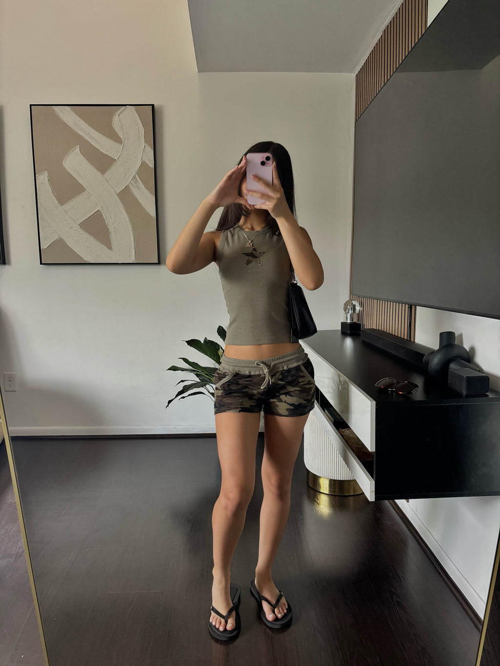 camo two piece set