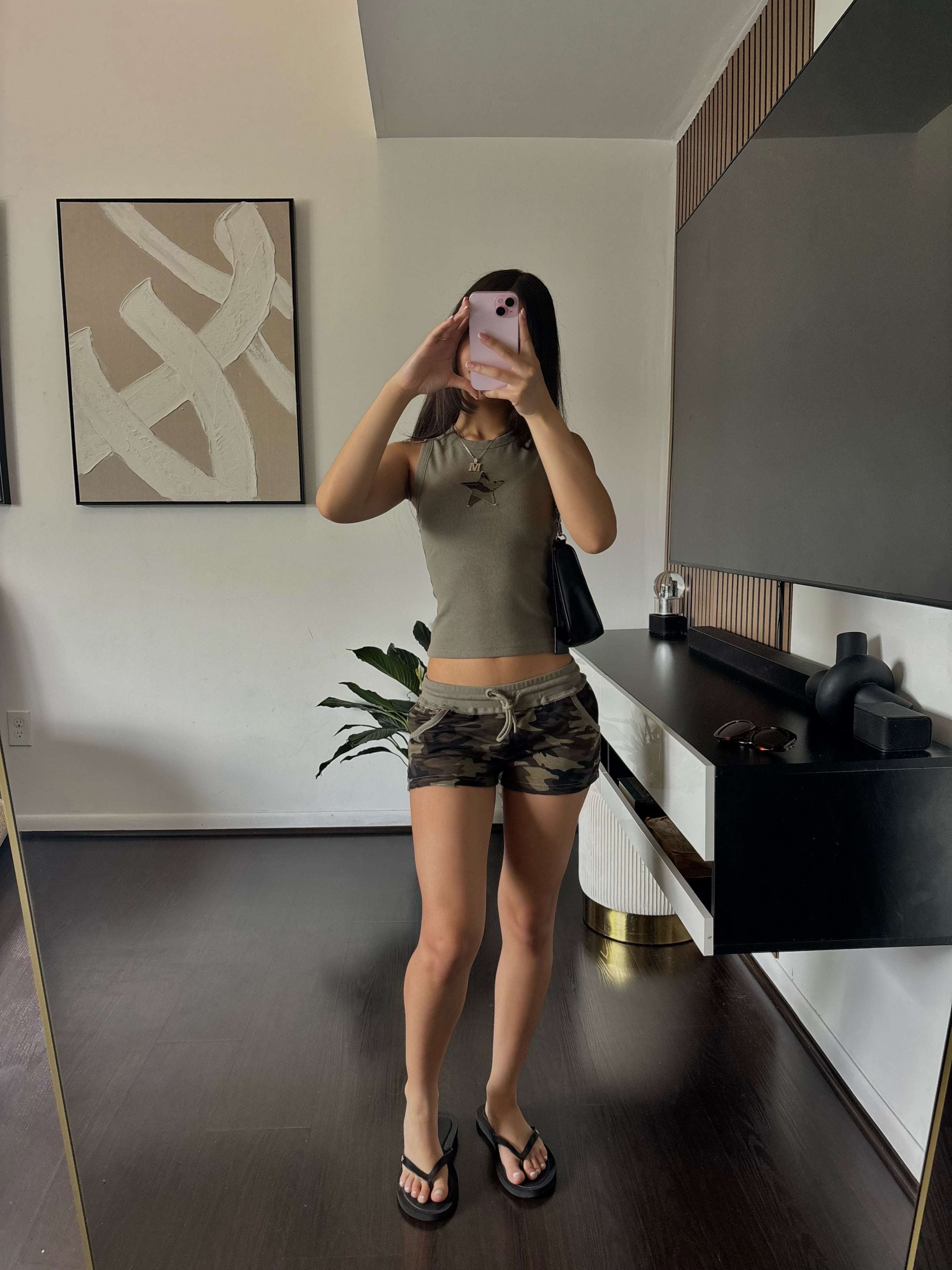 camo two piece set