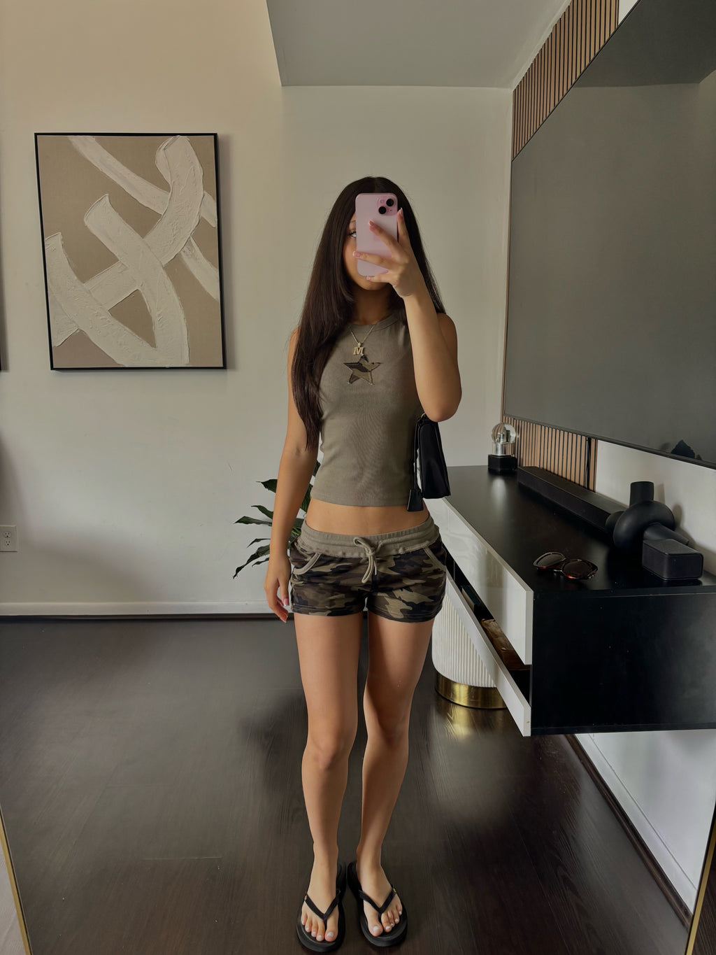camo two piece set