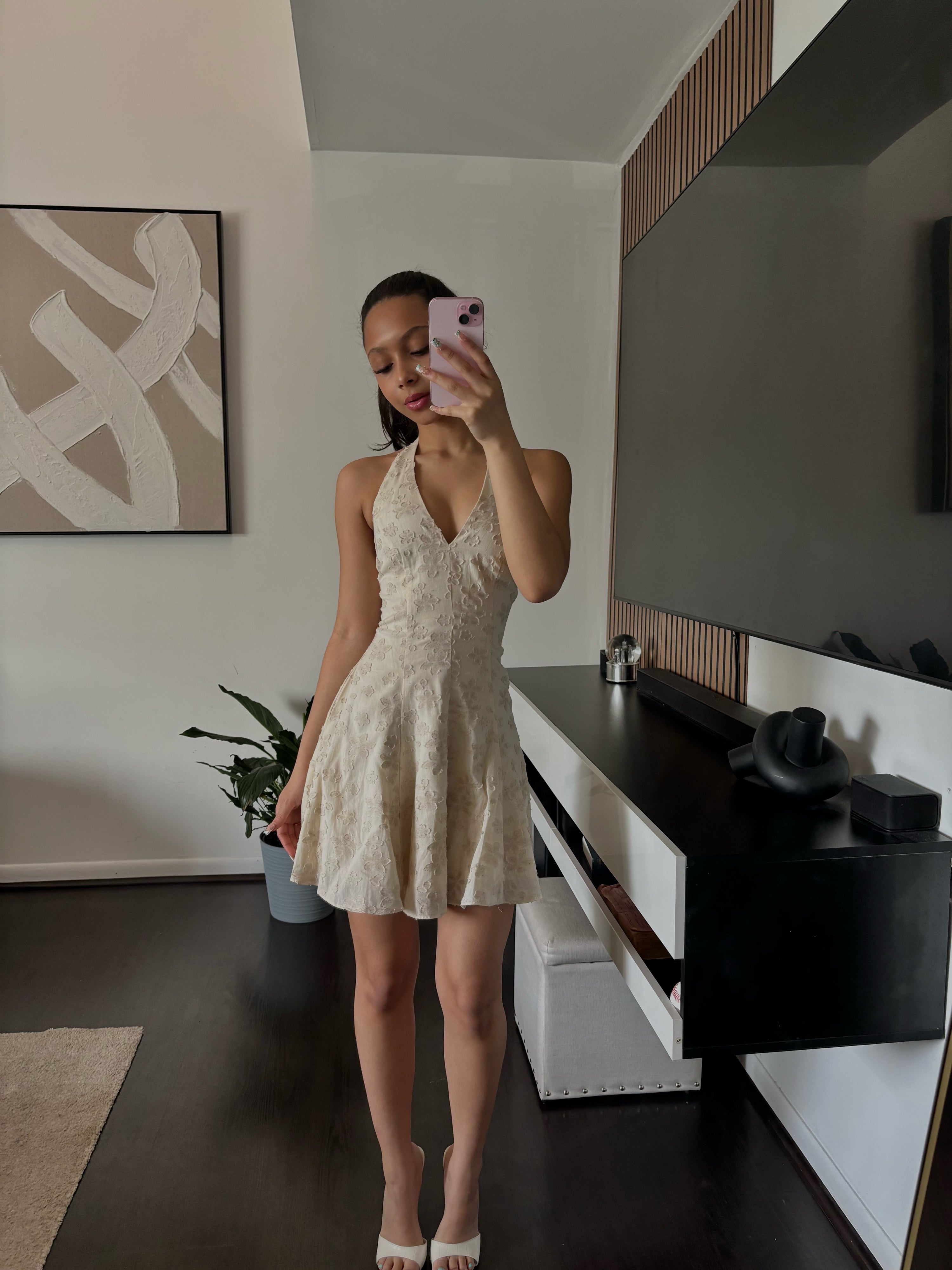 Beige Beauty Dress