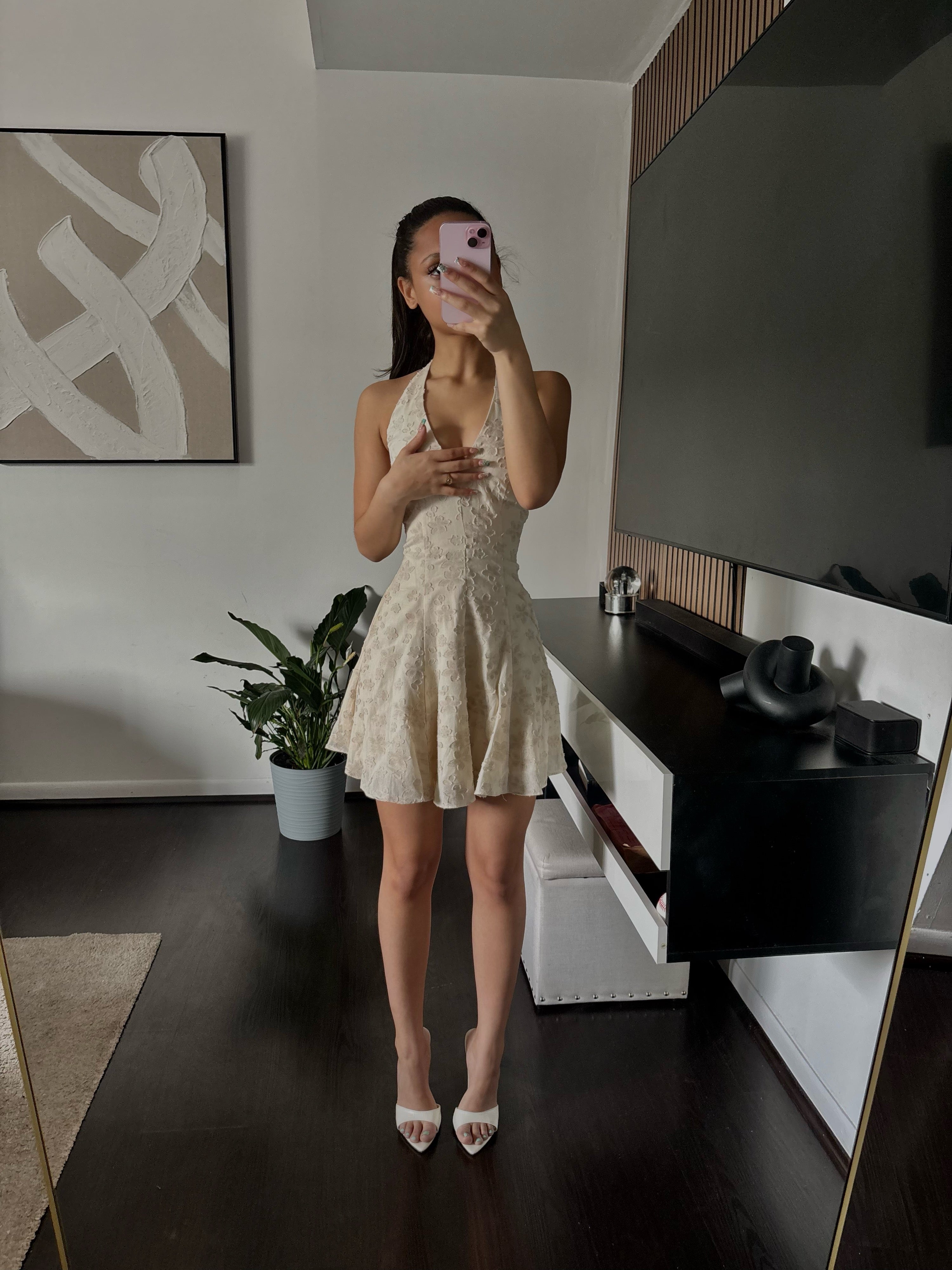 Beige Beauty Dress