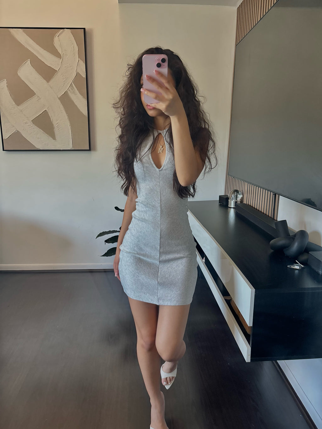 Hourglass grey Dream Dress
