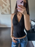 black summer top