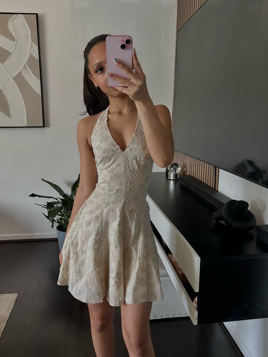 Beige Beauty Dress