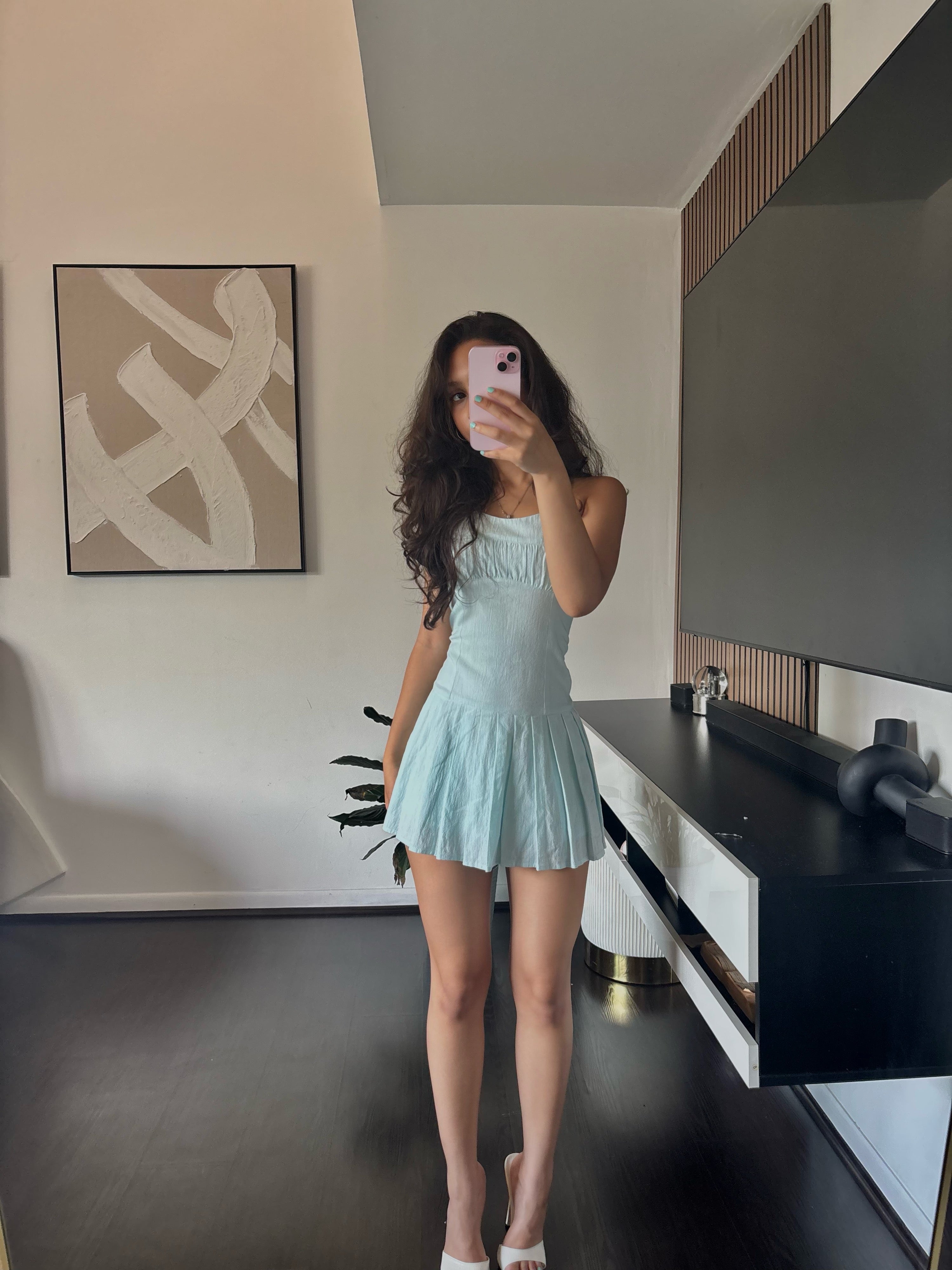 The Teal Serenity Dress