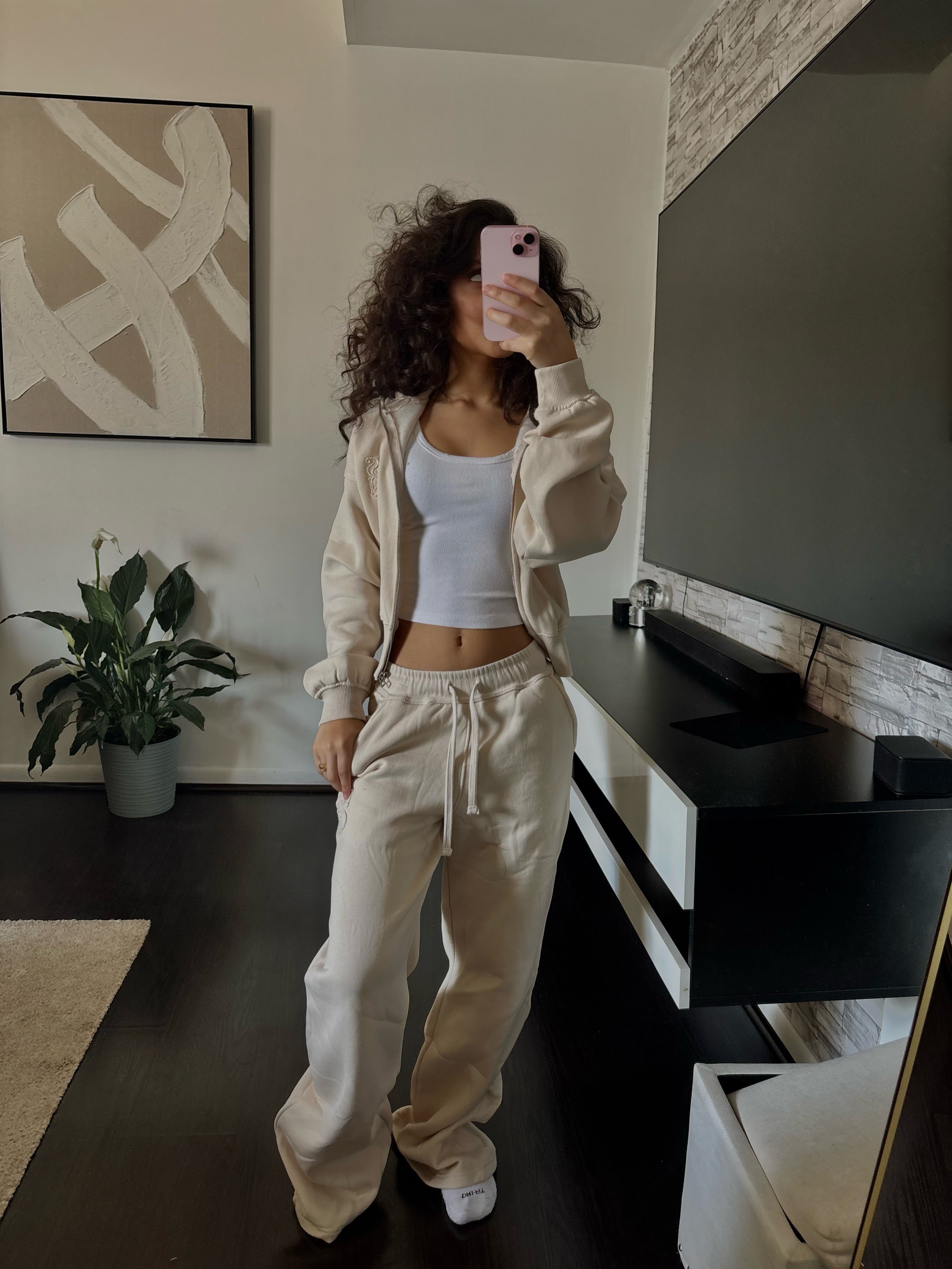 Cream Dream two piece set