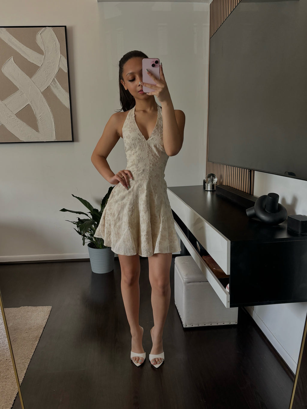 Beige Beauty Dress