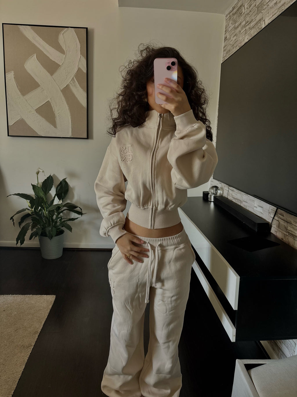 Cream Dream two piece set