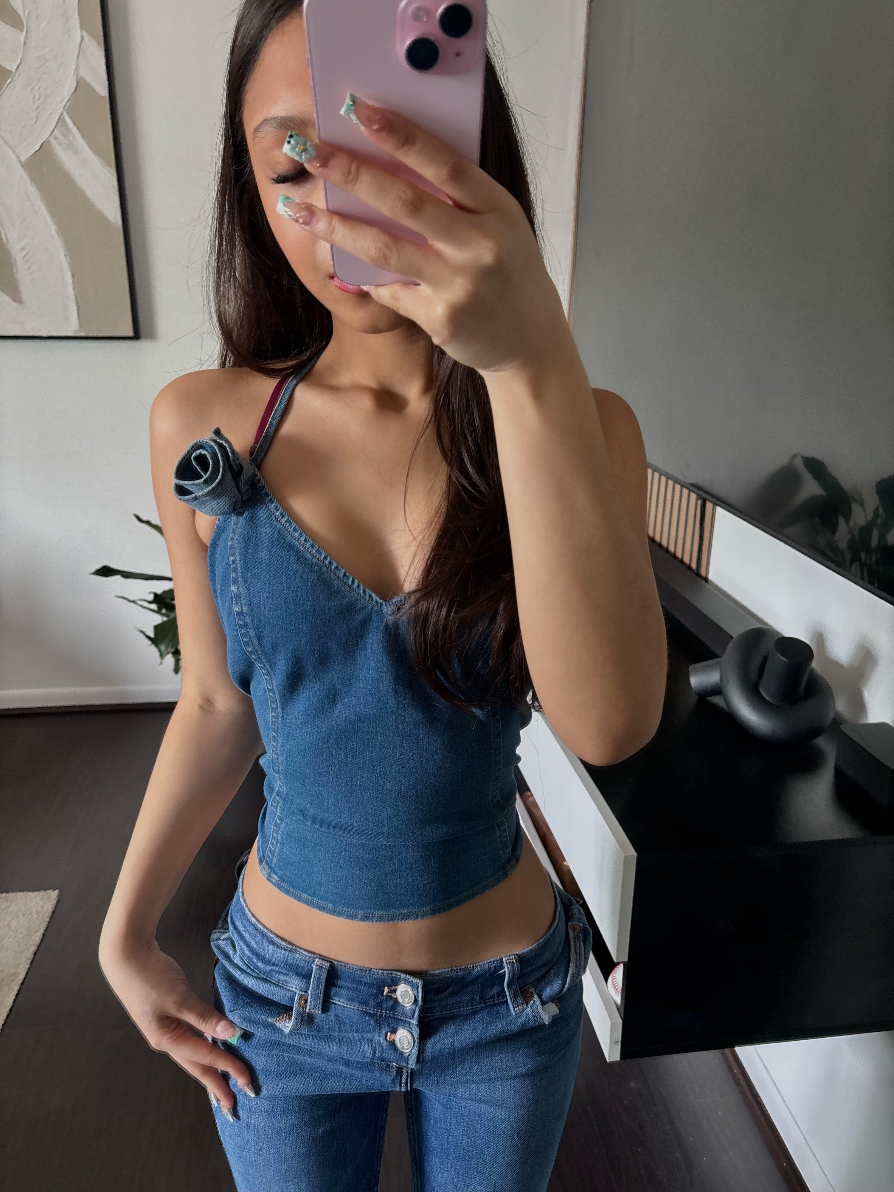 Denim Dream Top