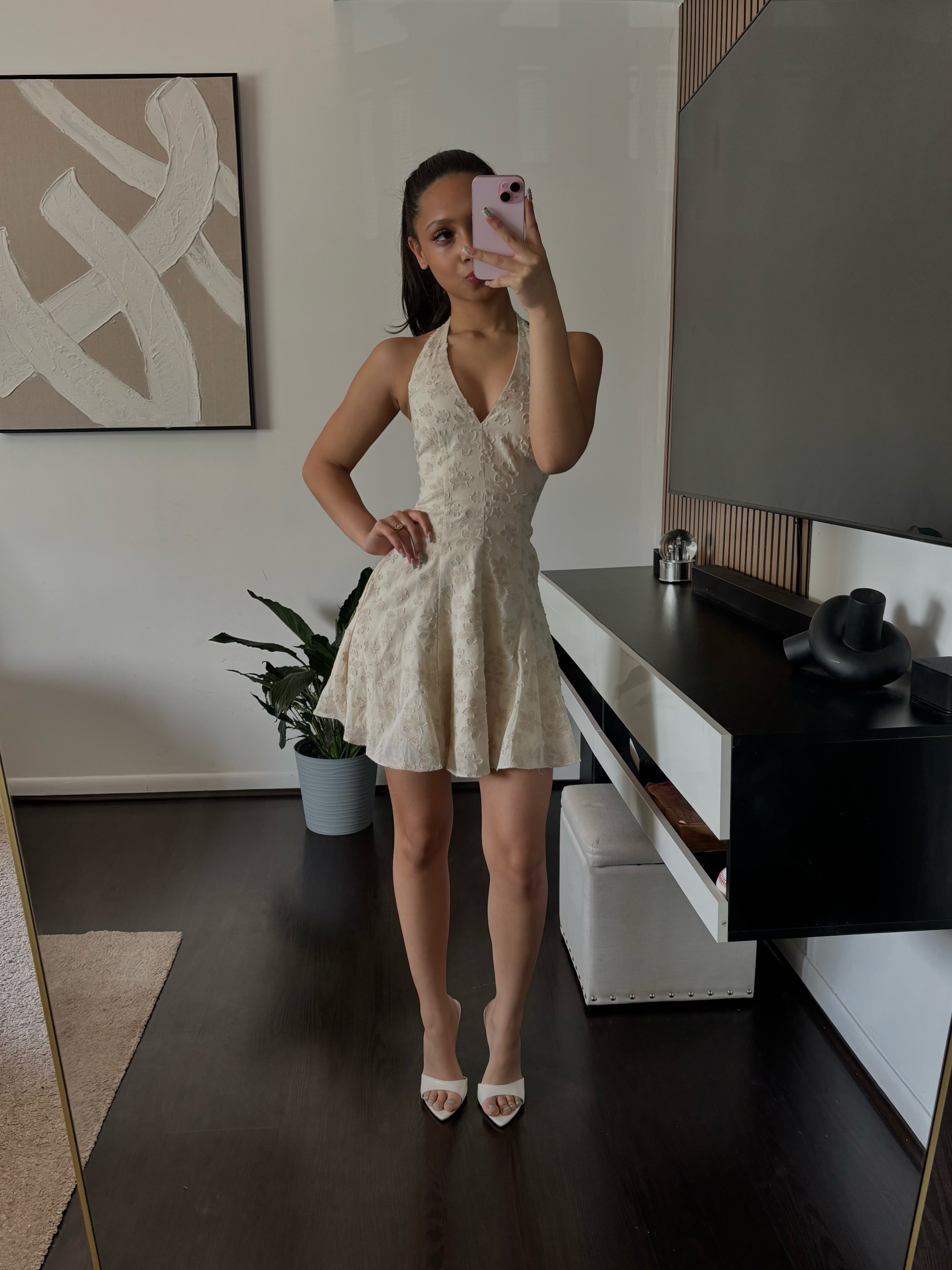Beige Beauty Dress