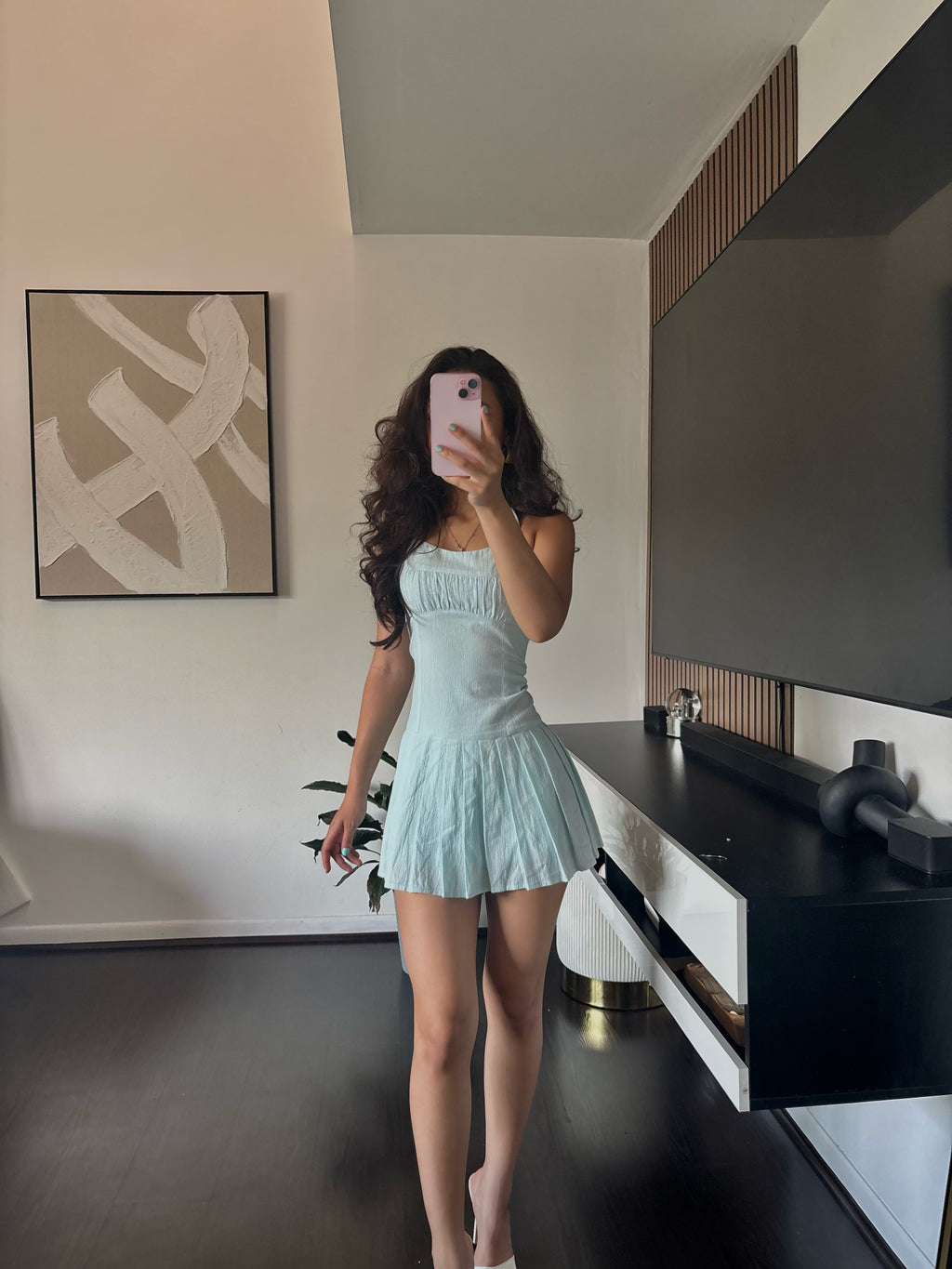 The Teal Serenity Dress