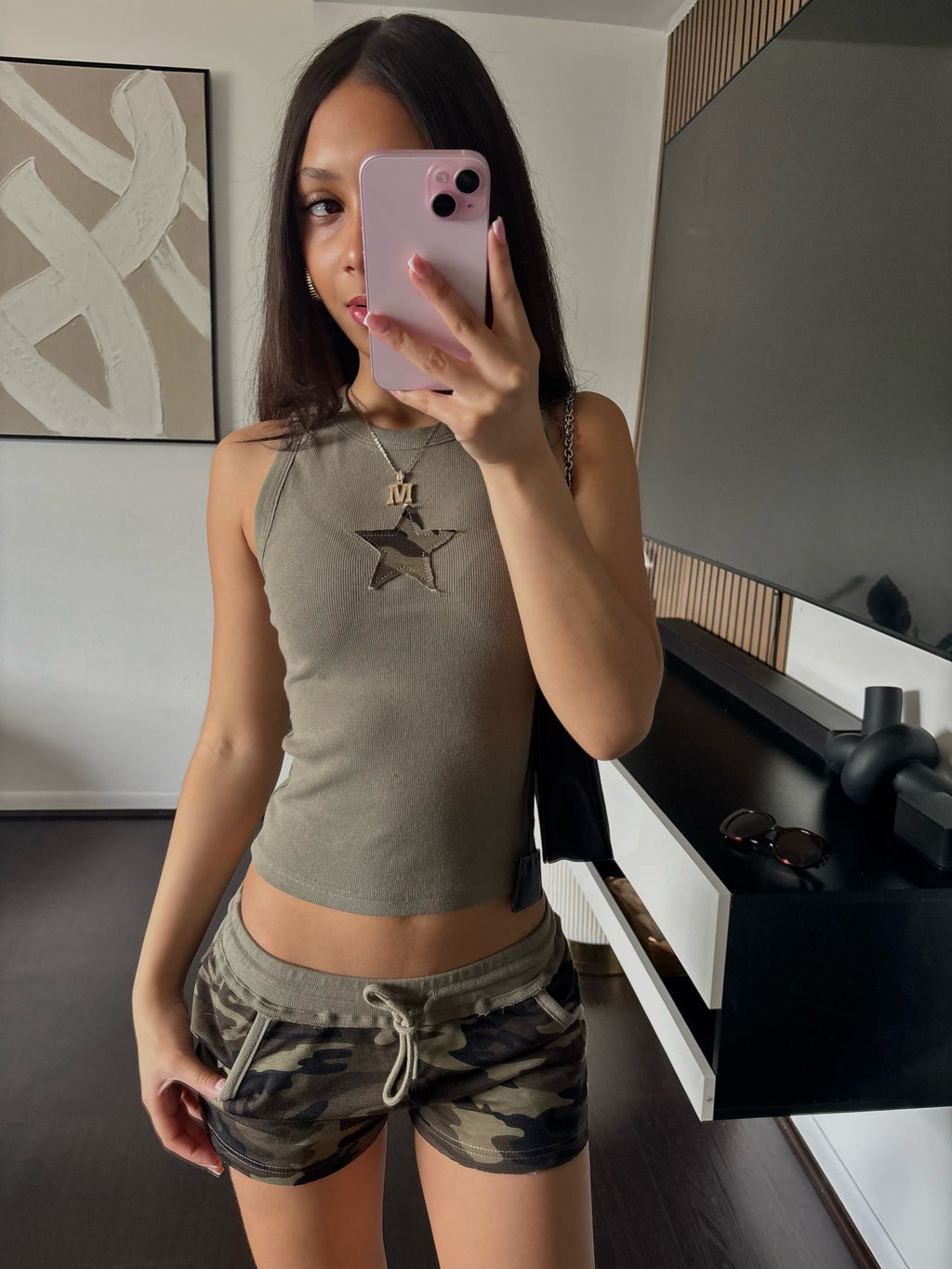 camo two piece set