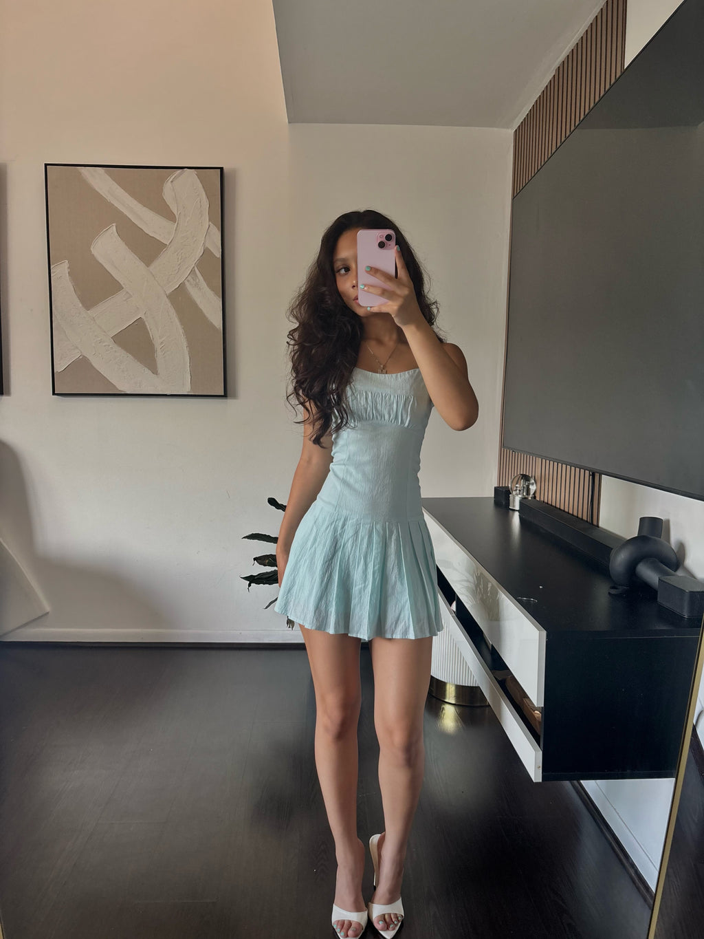 The Teal Serenity Dress