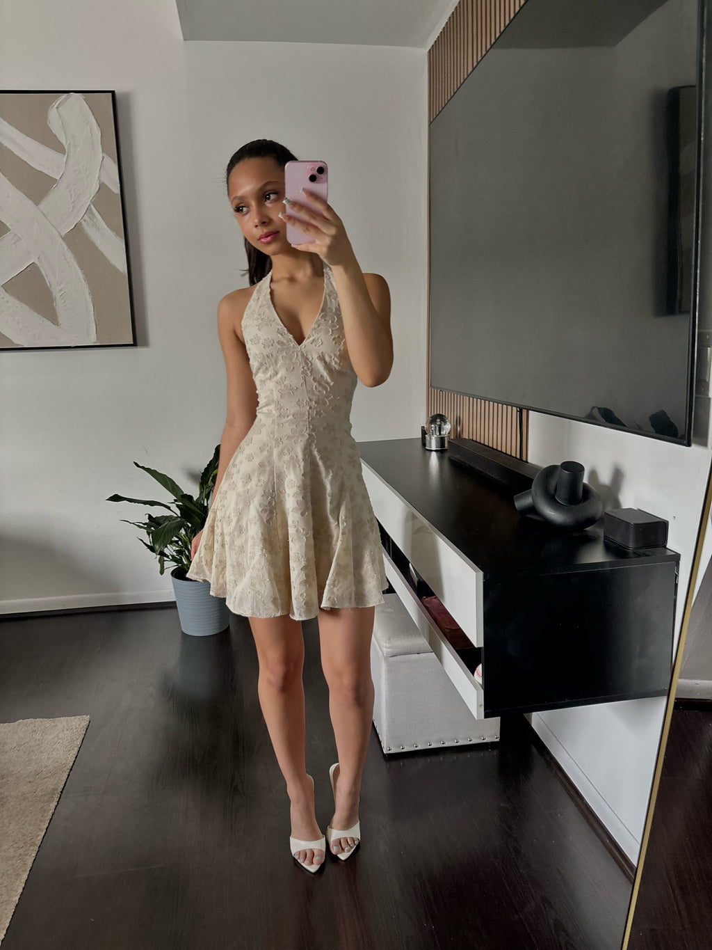 Beige Beauty Dress